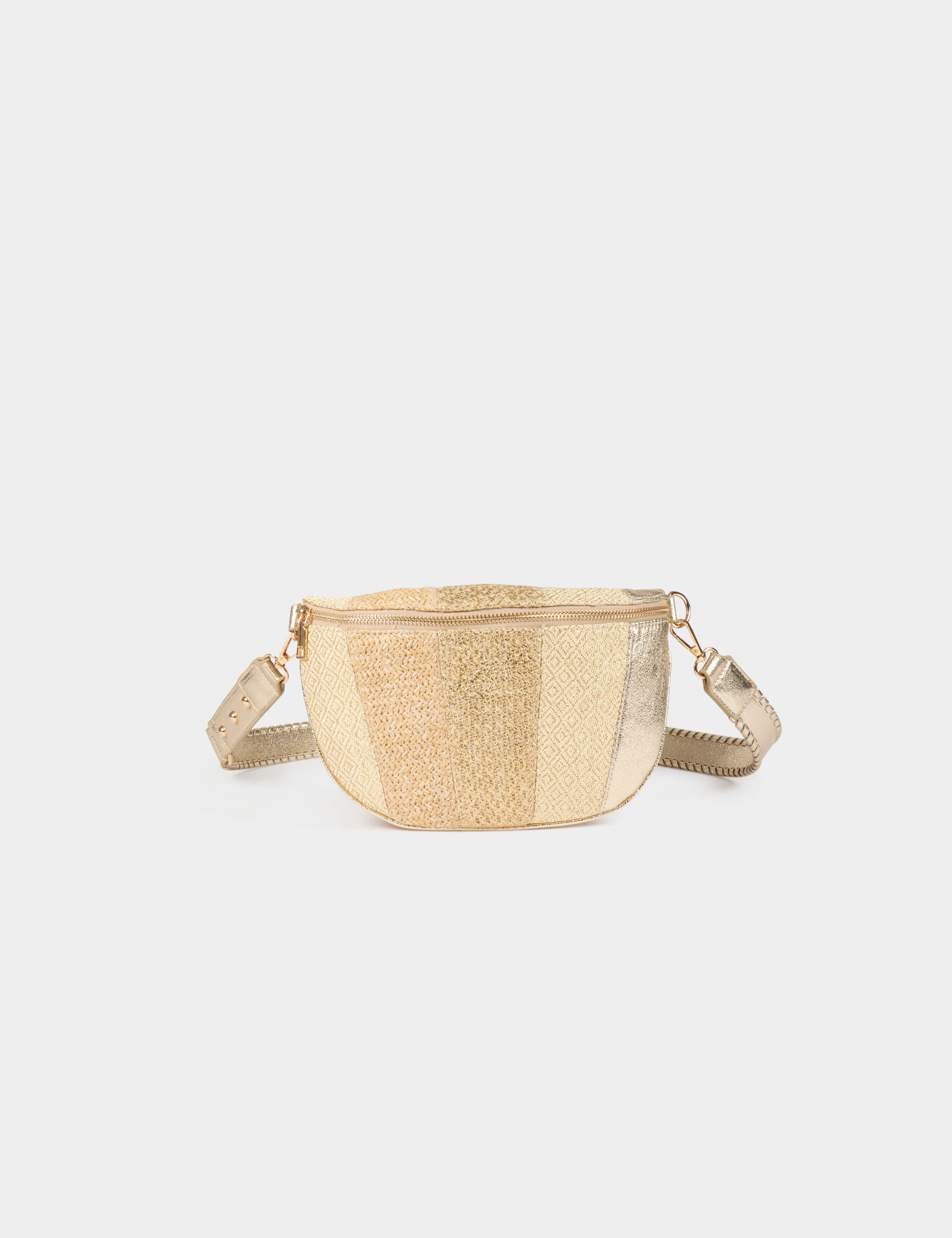 Sac banane métallisé - Morgan - Modalova