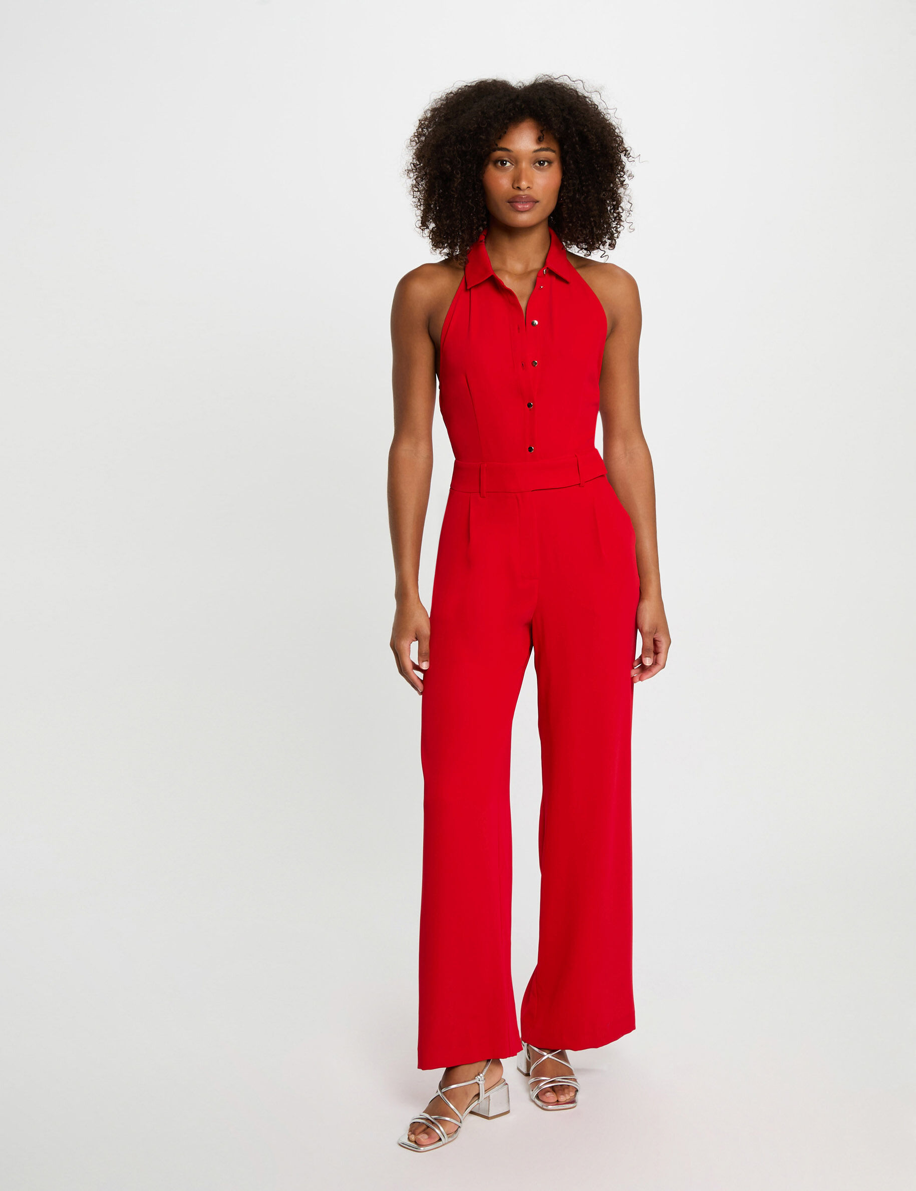 Combinaison longue rouge femme - Morgan - Modalova