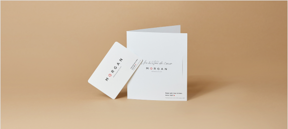 Carte Cadeau Physique Morgan
