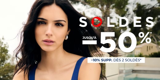 Soldes: jusqu'à -50%