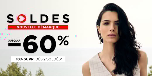 Soldes: jusqu'à -60%