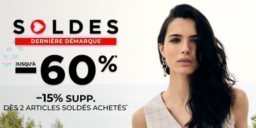 Soldes: jusqu'à -60%
