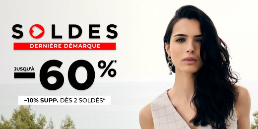 Soldes: jusqu'à -60%
