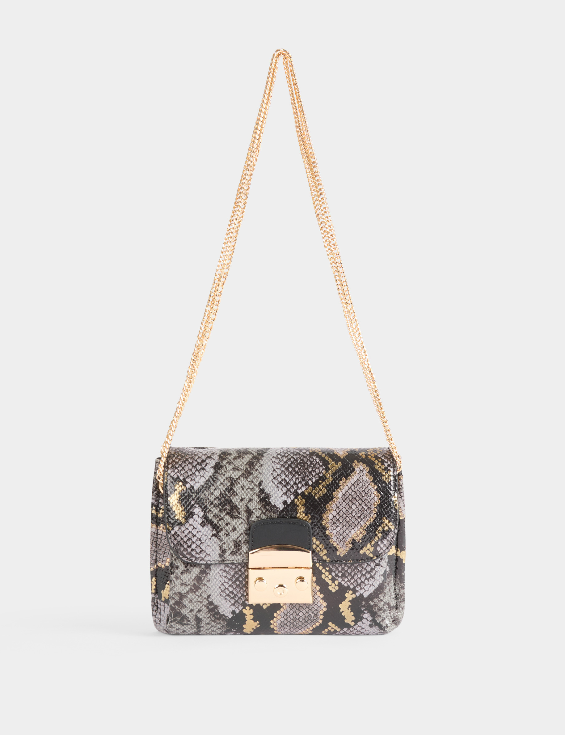 sac pochette python multicolore femme Sac pochette python multicolore femme