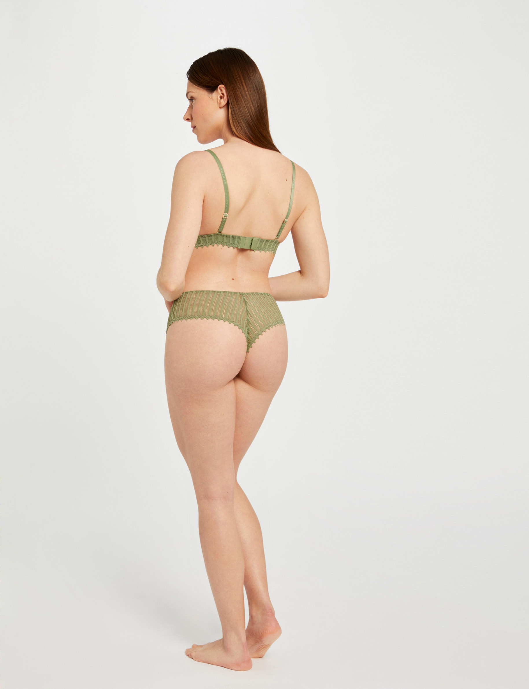 soutien gorge triangle vert kaki femme Soutien-gorge triangle vert kaki femme