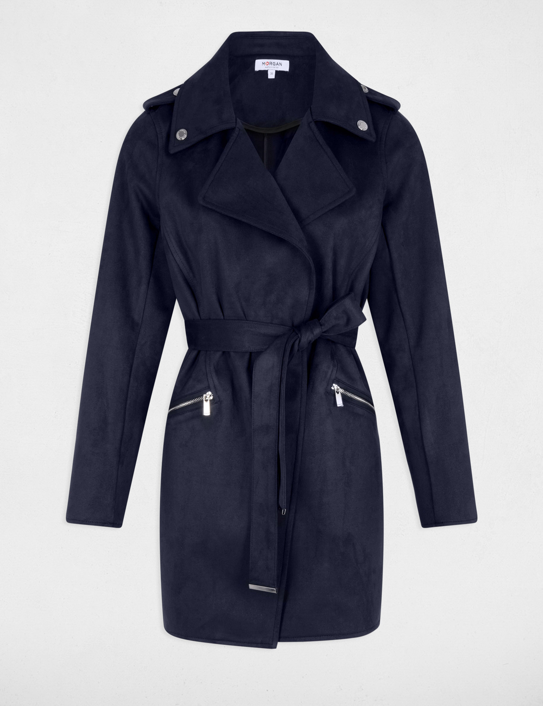 Serre-tête En Suédine (suede) Bleu Marine - Accessoire Cheveux - NEUF Avec étiquettes