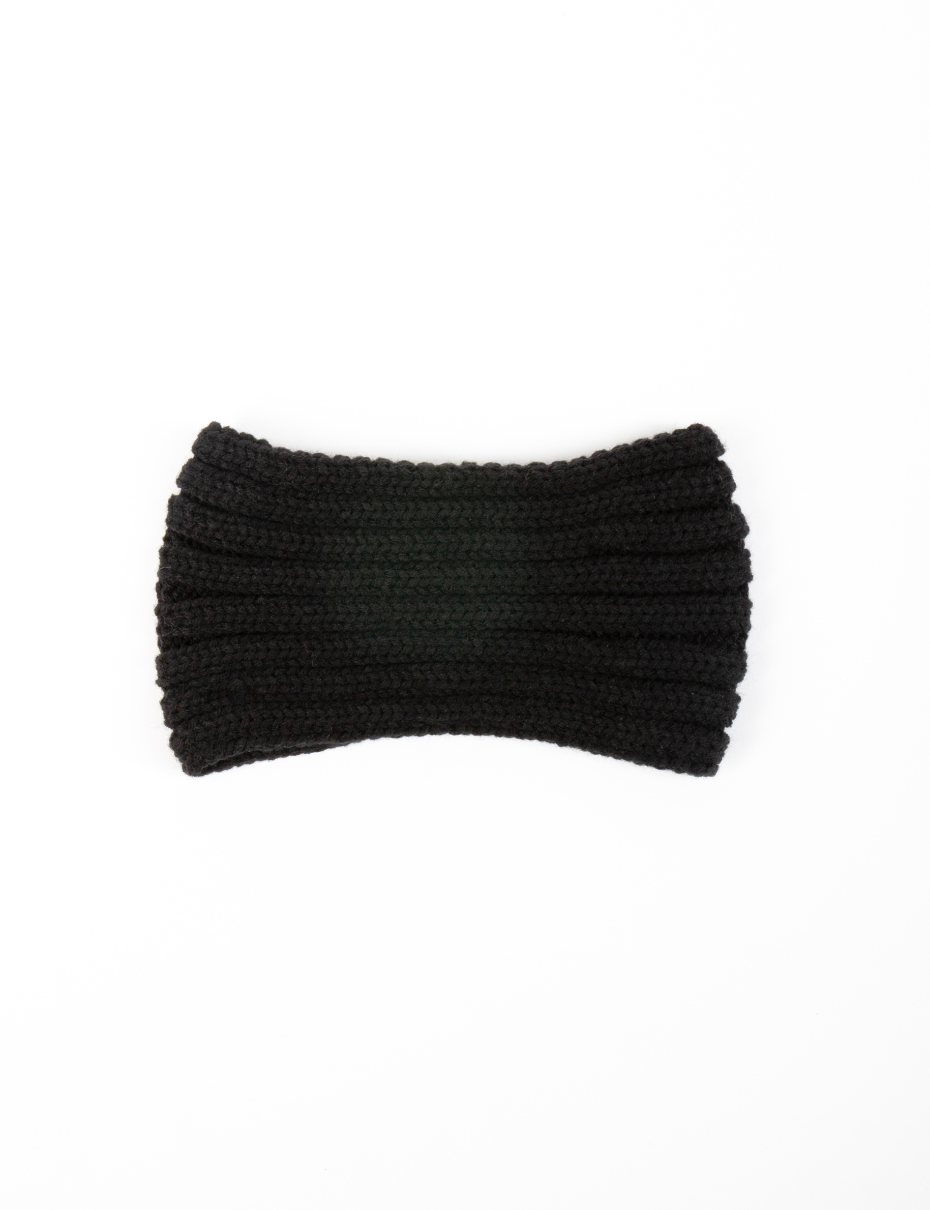 Bandeau avec détail en perles noir femme