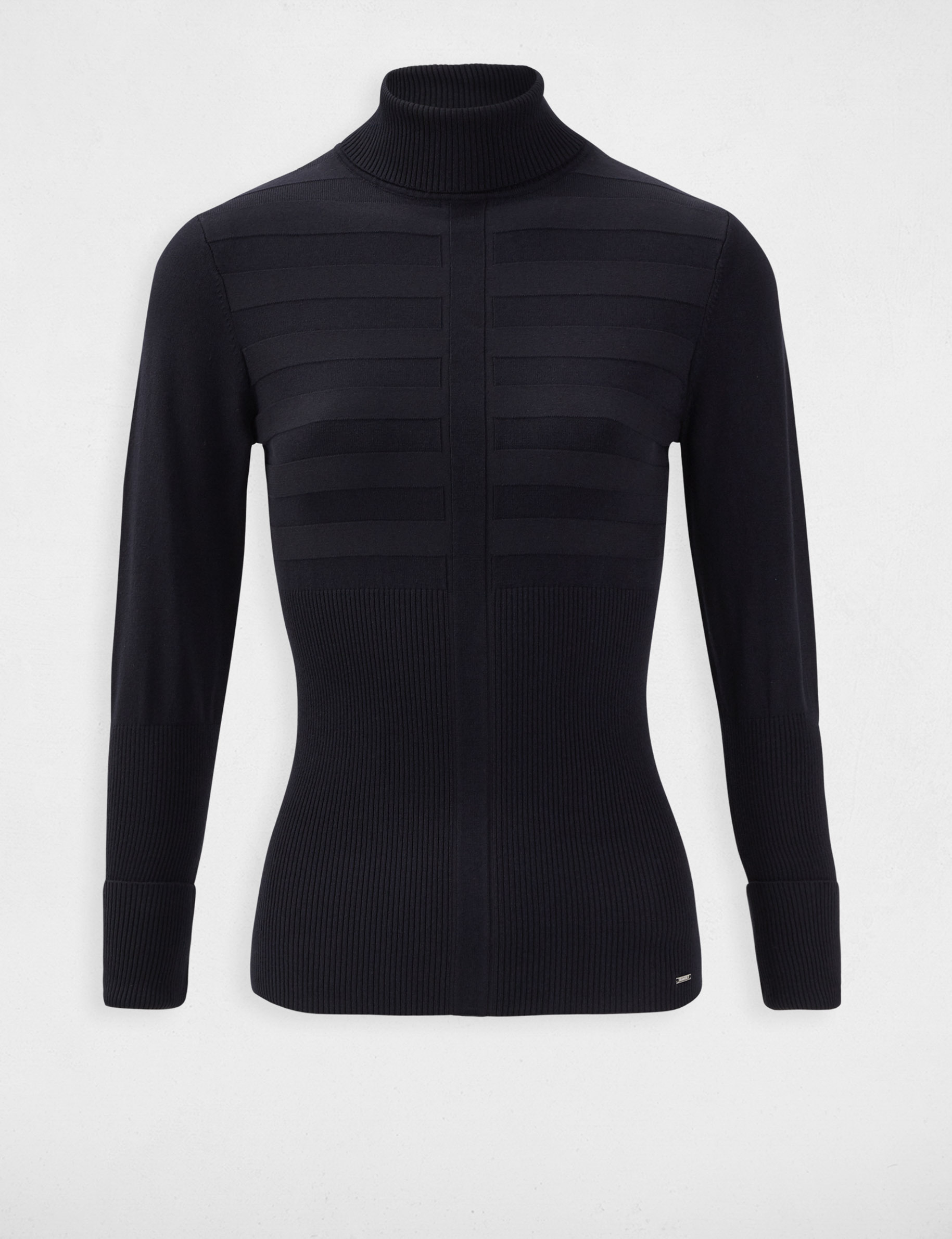 Pull manches longues col roulé ciel femme Pull manches longues col roulé ciel femme