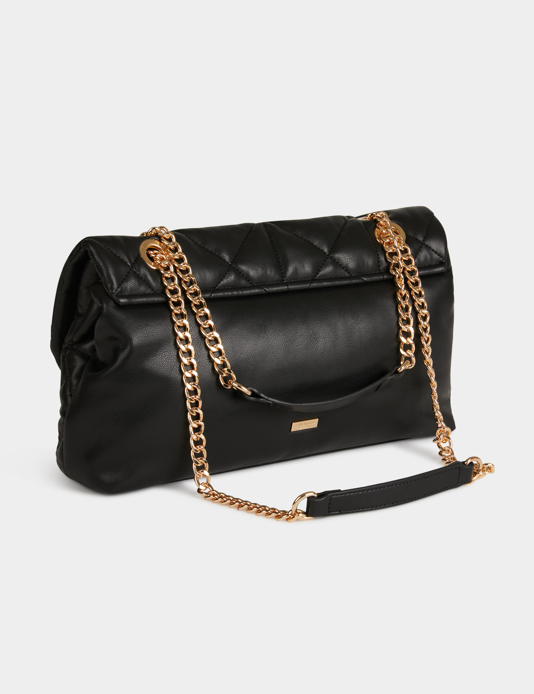 Sac pochette matelassé noir femme Sac pochette matelassé noir femme