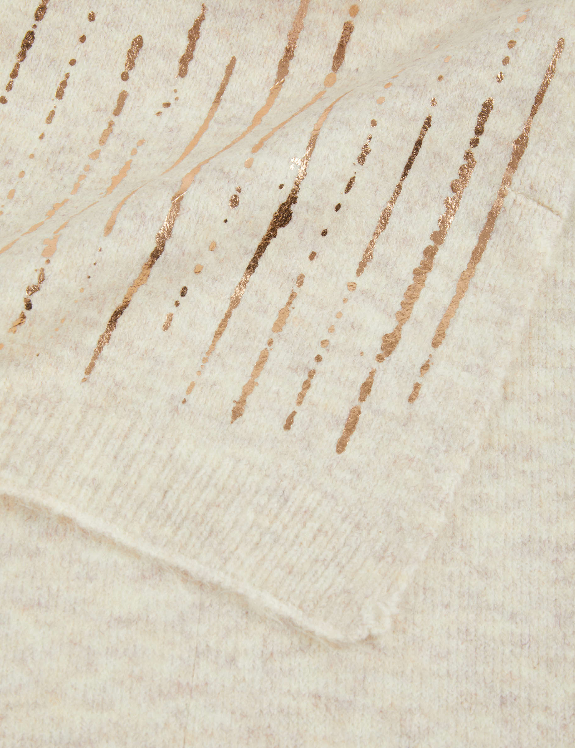 echarpe tricotee beige femme Écharpe tricotée beige femme