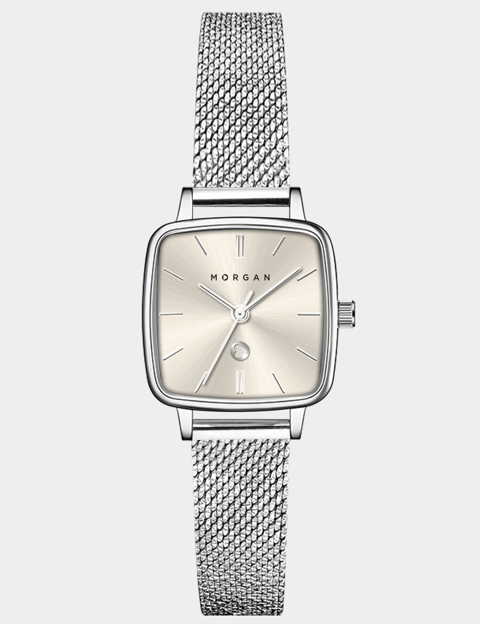 Montre couleur argent femme