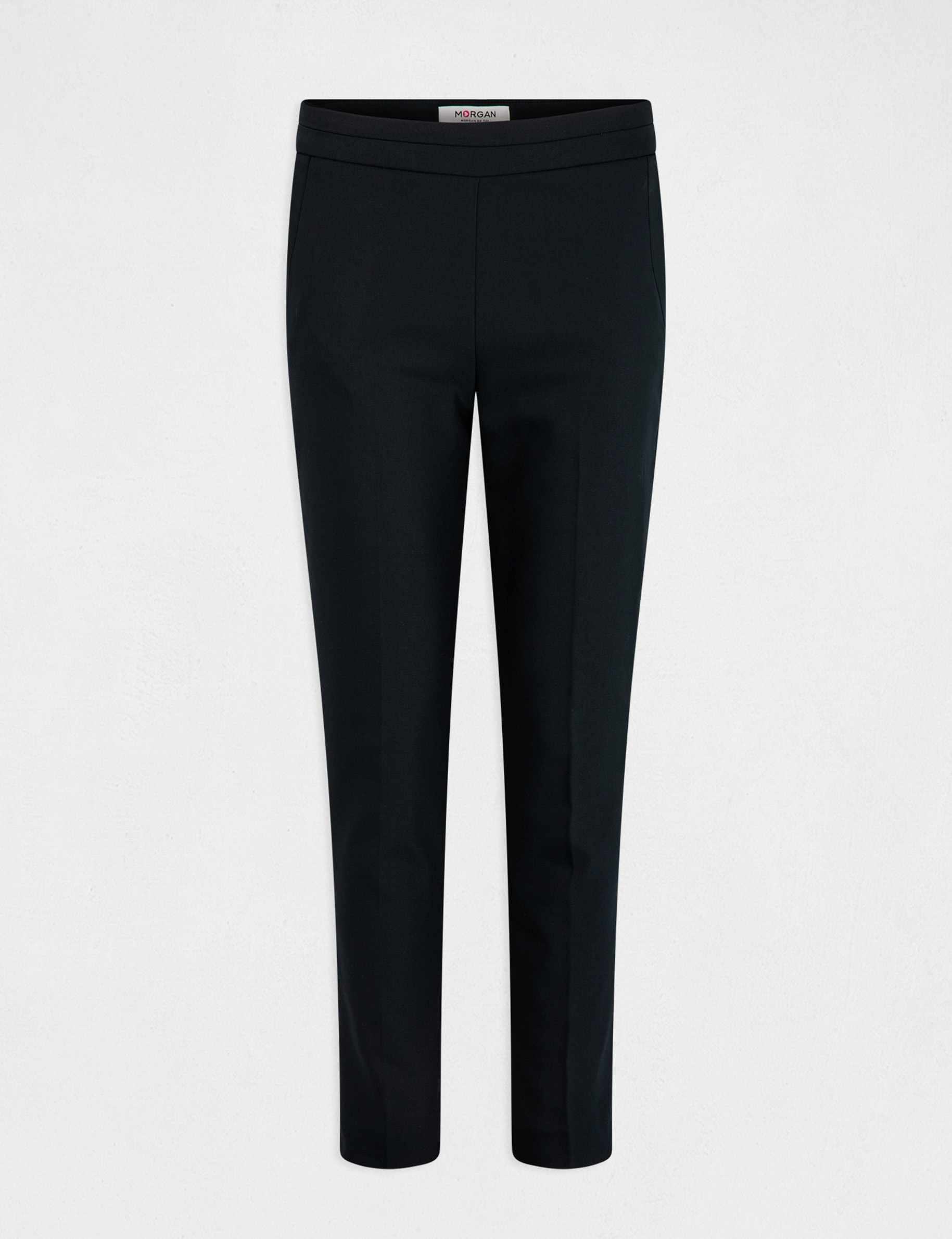 pantalon cigarette 78eme bleu marine femme Pantalon cigarette 7/8ème bleu marine femme
