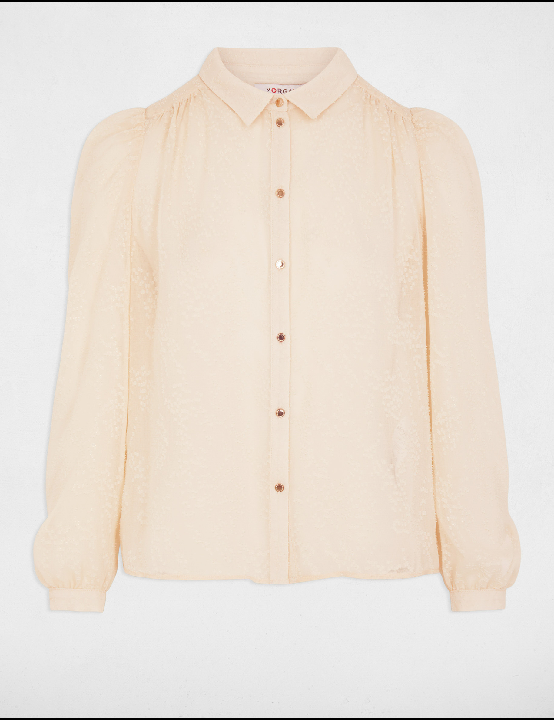chemise manches longues ivoire femme Chemise manches longues ivoire femme