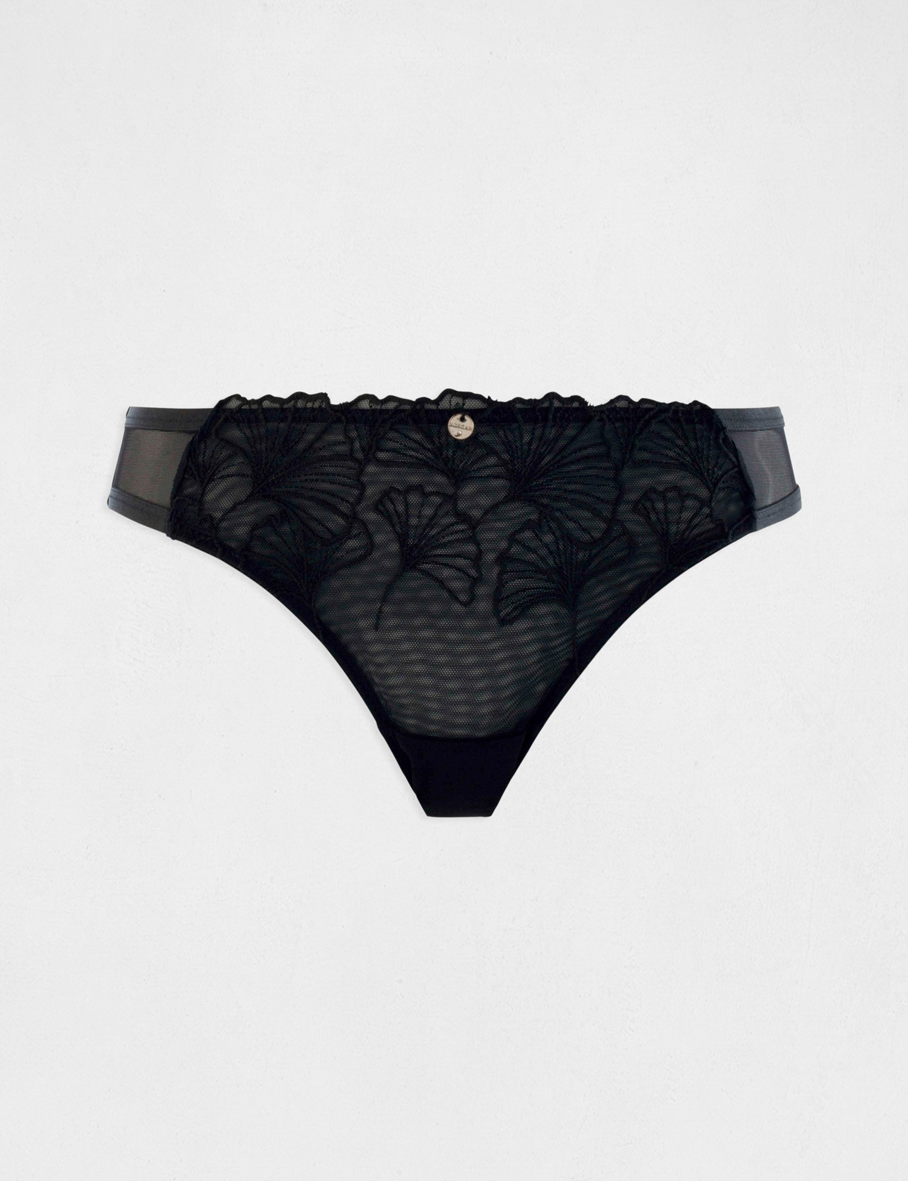 slip en dentelle noir femme Slip en dentelle noir femme