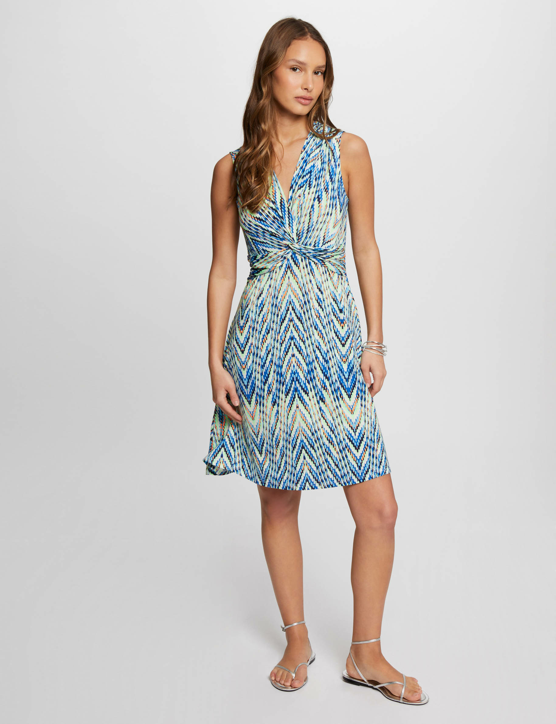 Robe Femme Multicolore Teeze Me Taille M - Style Maxi Légèrement Portée