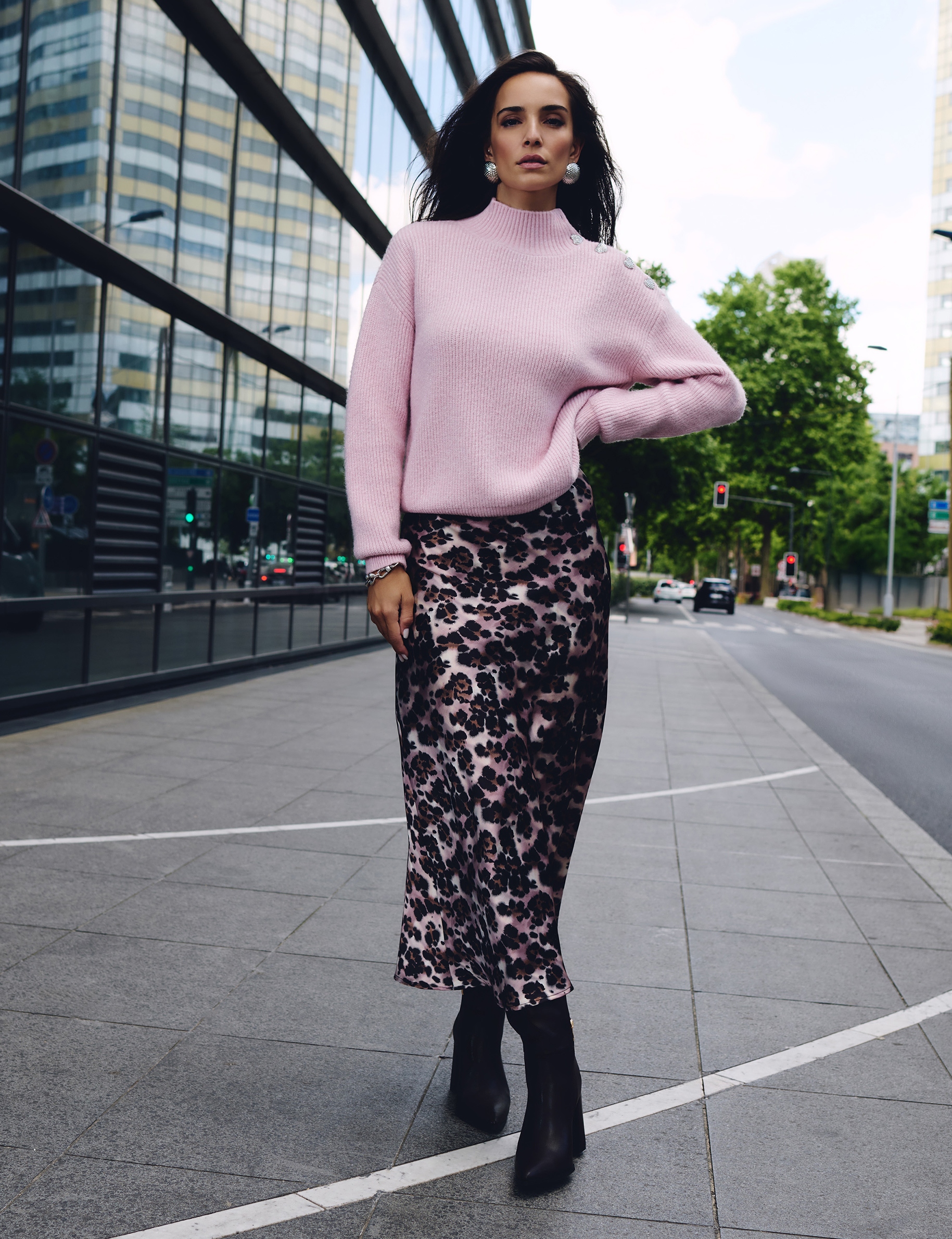 Robe Longue Caroll Jupe Rouge Jupe Longue Fluide Multicolore