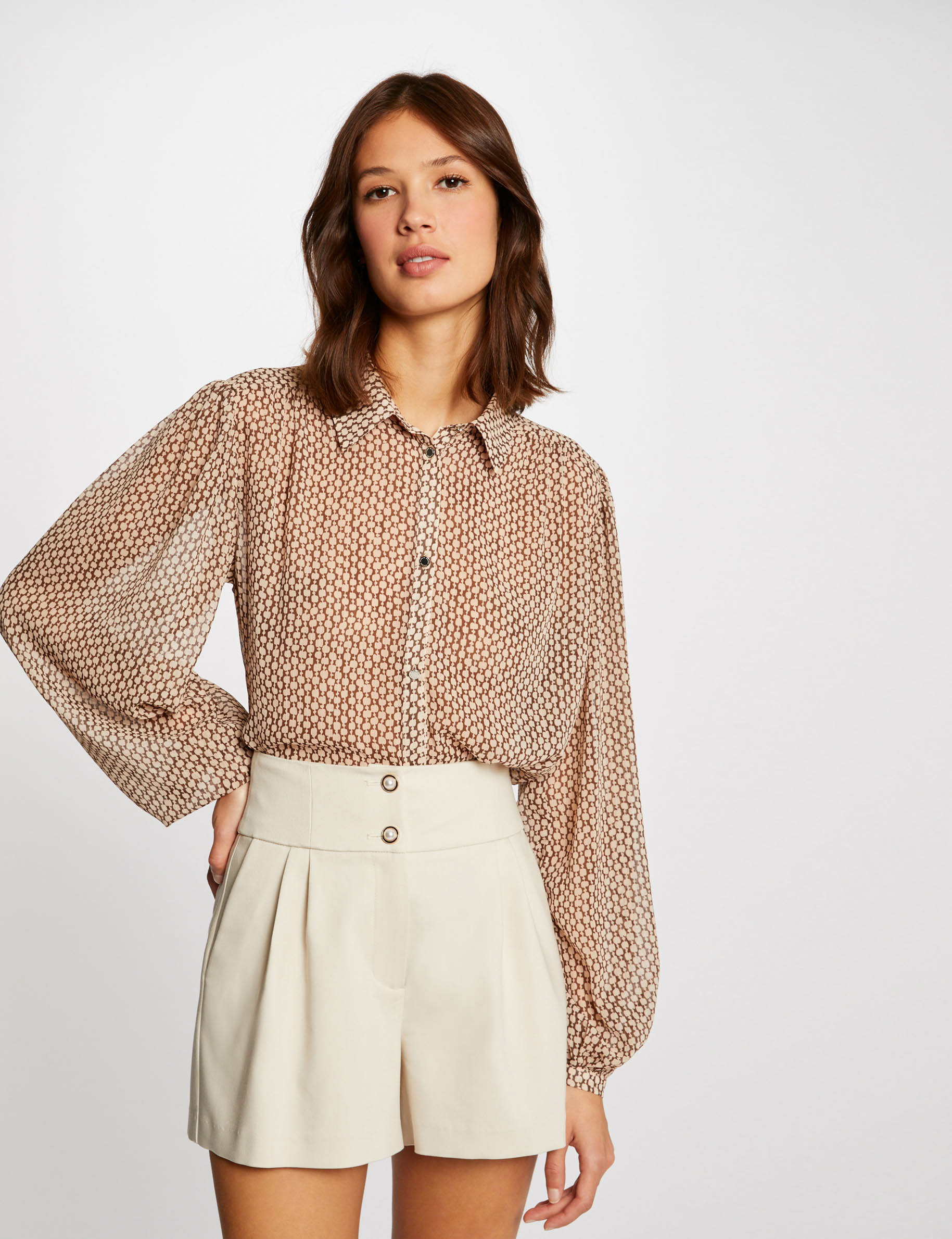 Short large taille haute femme cheap