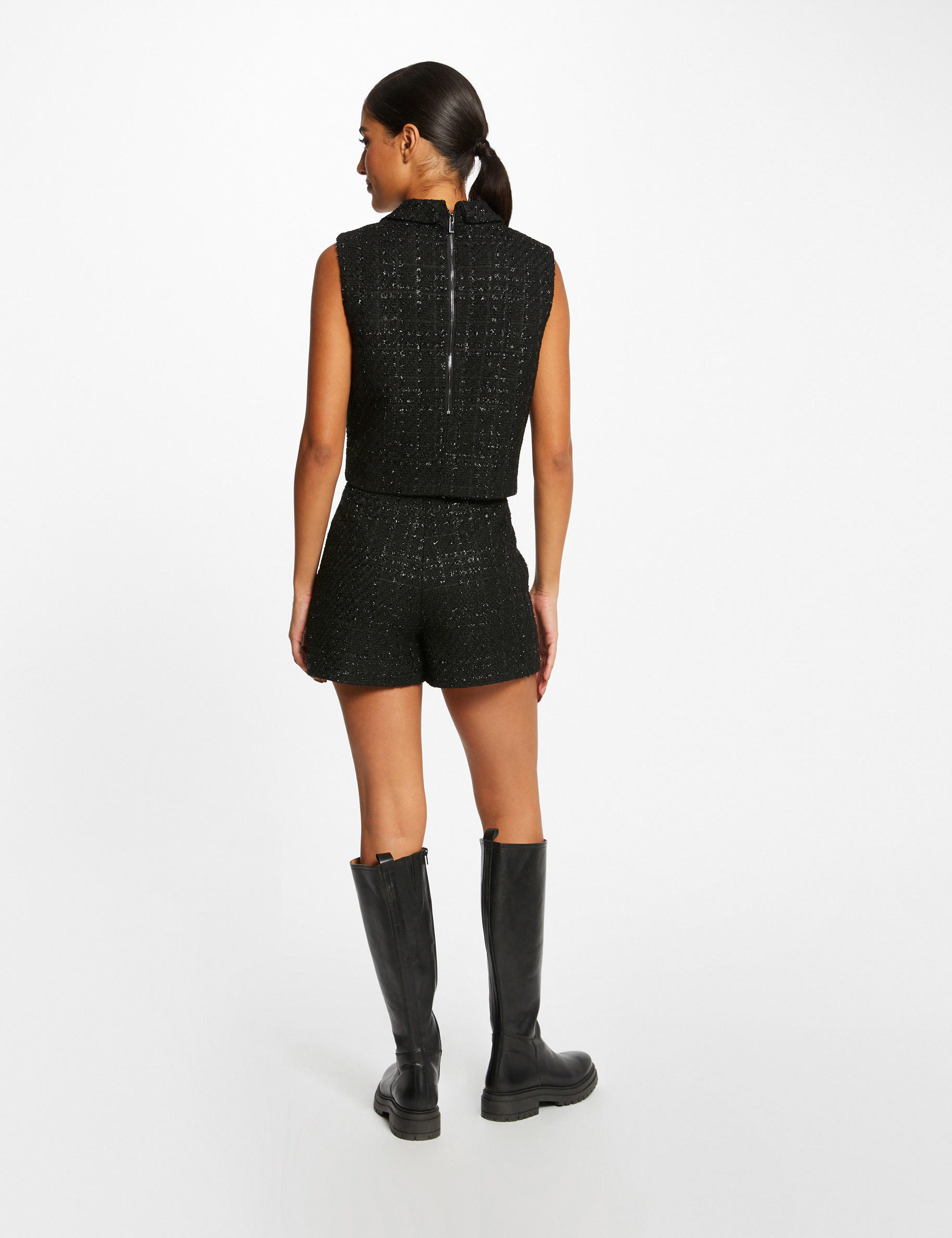 Blouse sans manches noir femme Blouse sans manches noir femme