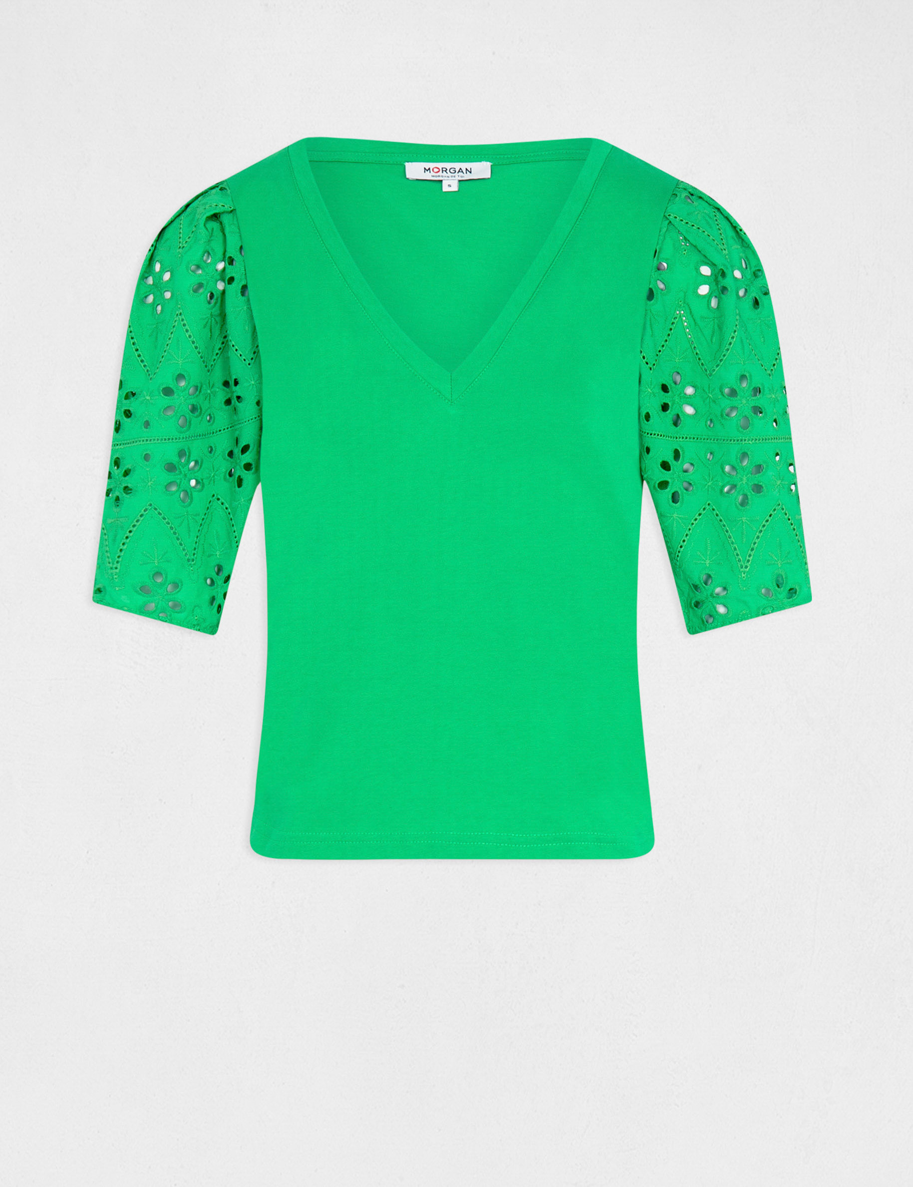 T-shirt à manches courtes vert femme T-shirt à manches courtes vert femme