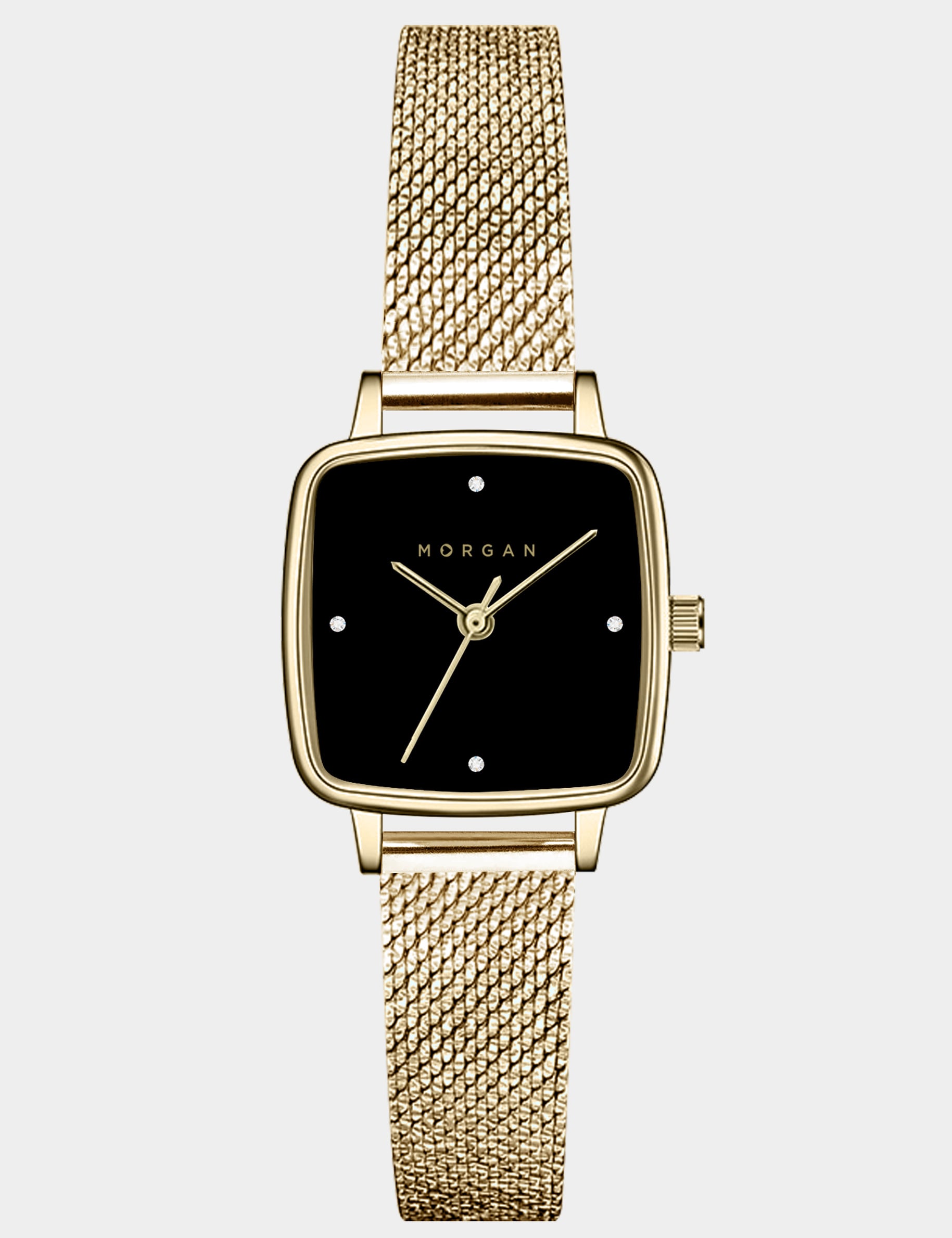 Montre jaune or femme