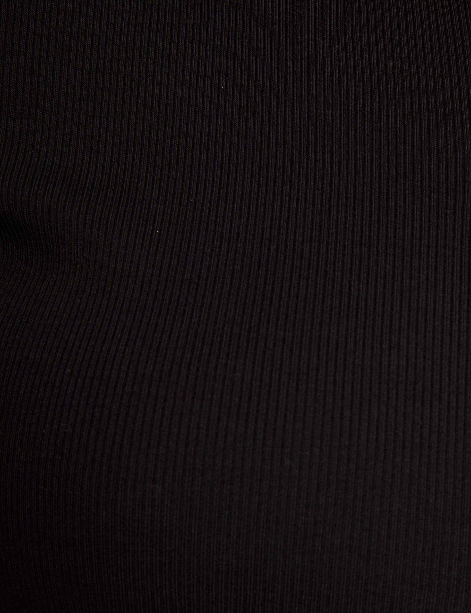 t shirt manches courtes noir femme T-shirt manches courtes noir femme
