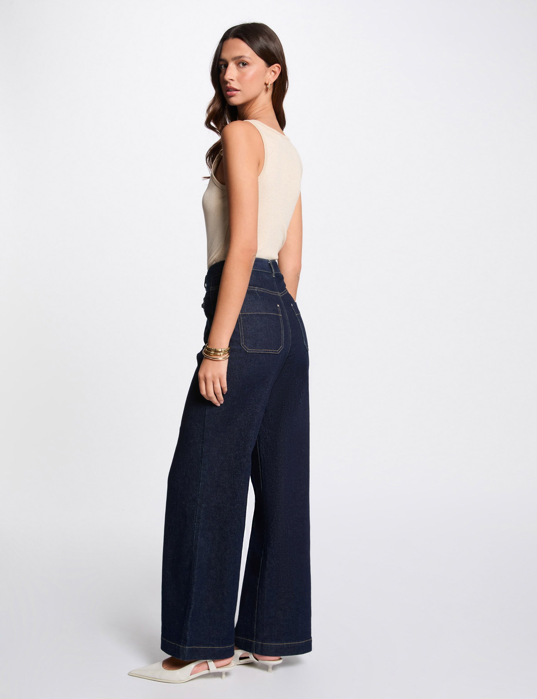 debardeur sans manches sable femme Débardeur sans manches sable femme