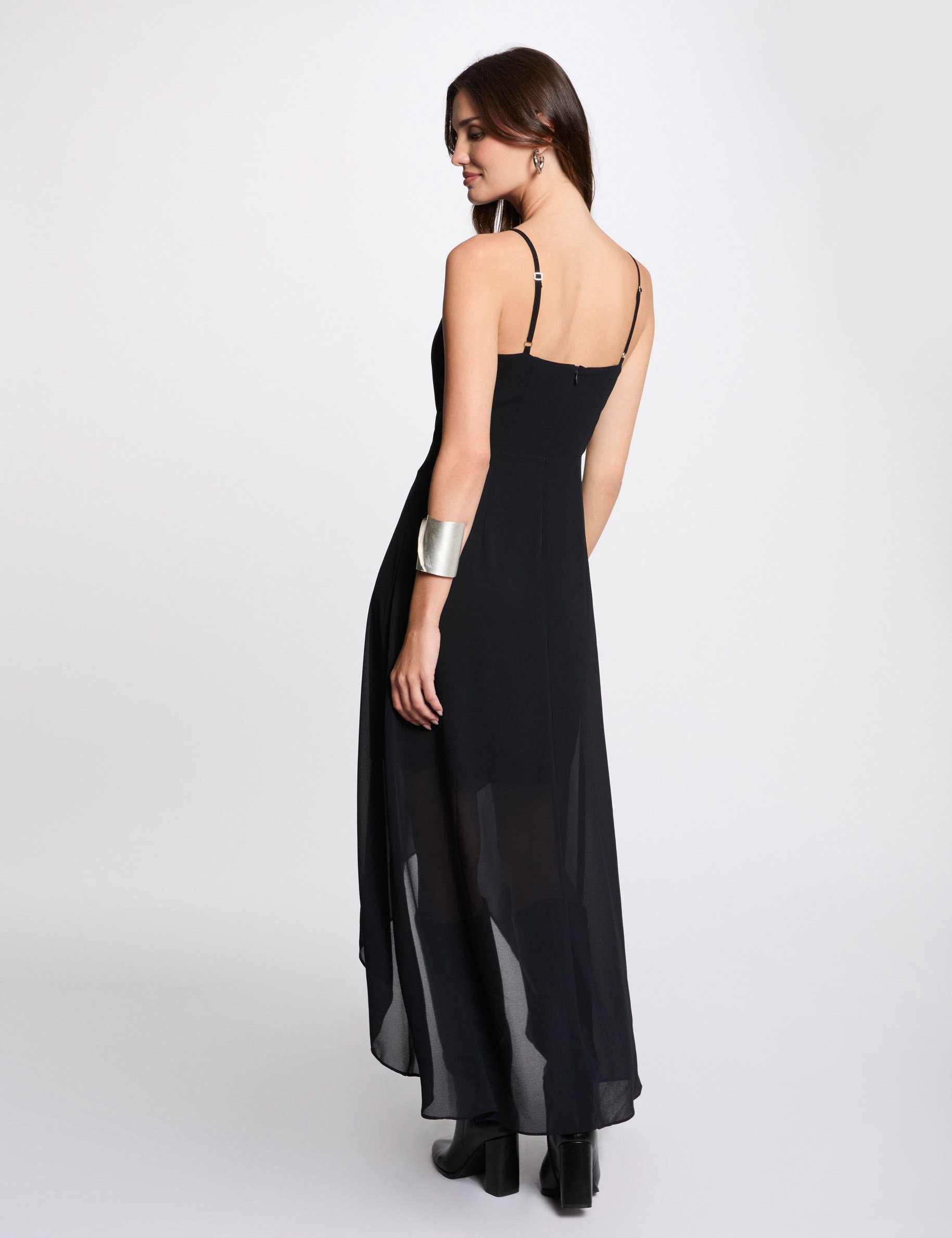 robe midi ajustee bleu marine femme Robe midi ajustée bleu marine femme