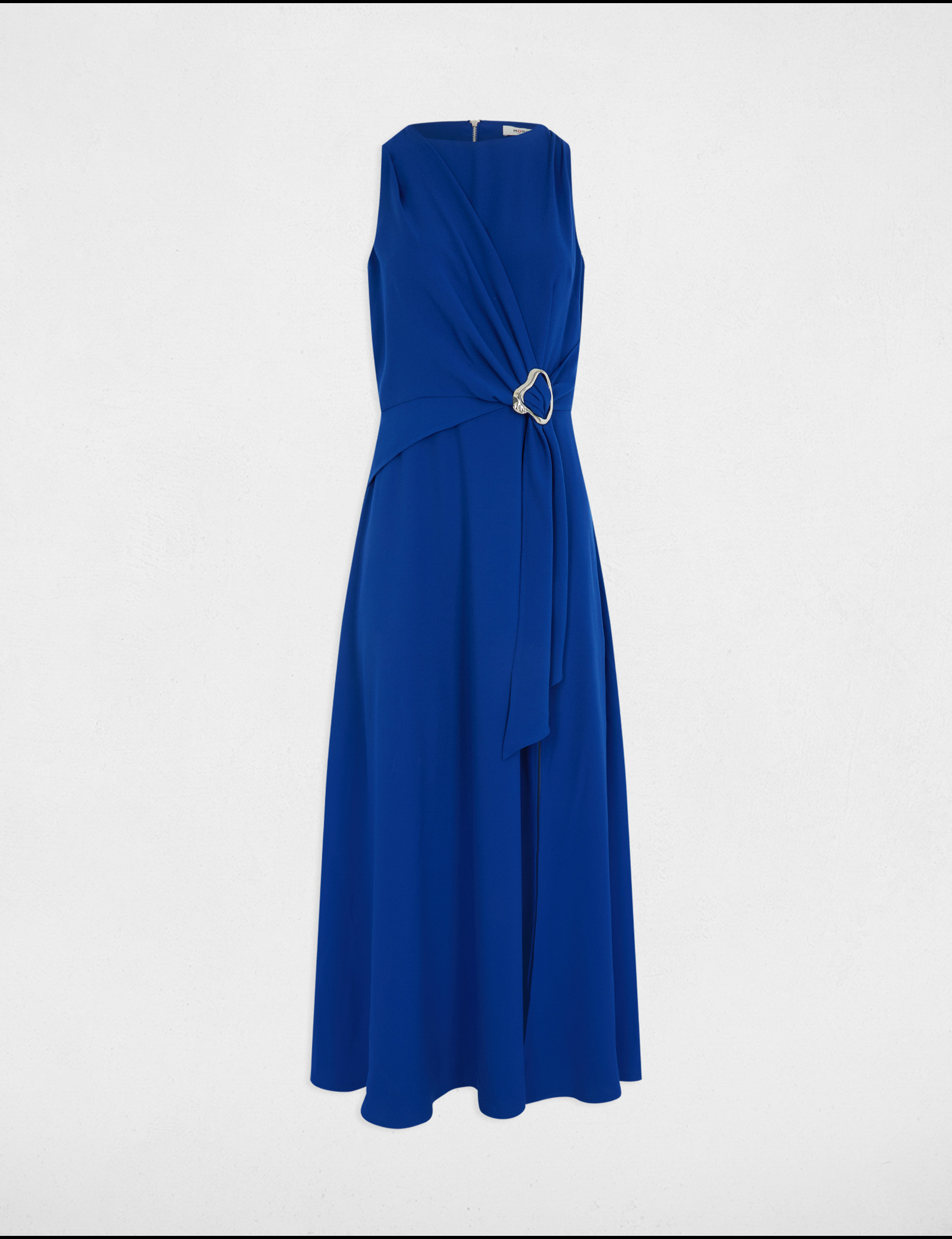 robe longue evasee fluide bleu electrique femme Robe longue évasée fluide bleu electrique femme