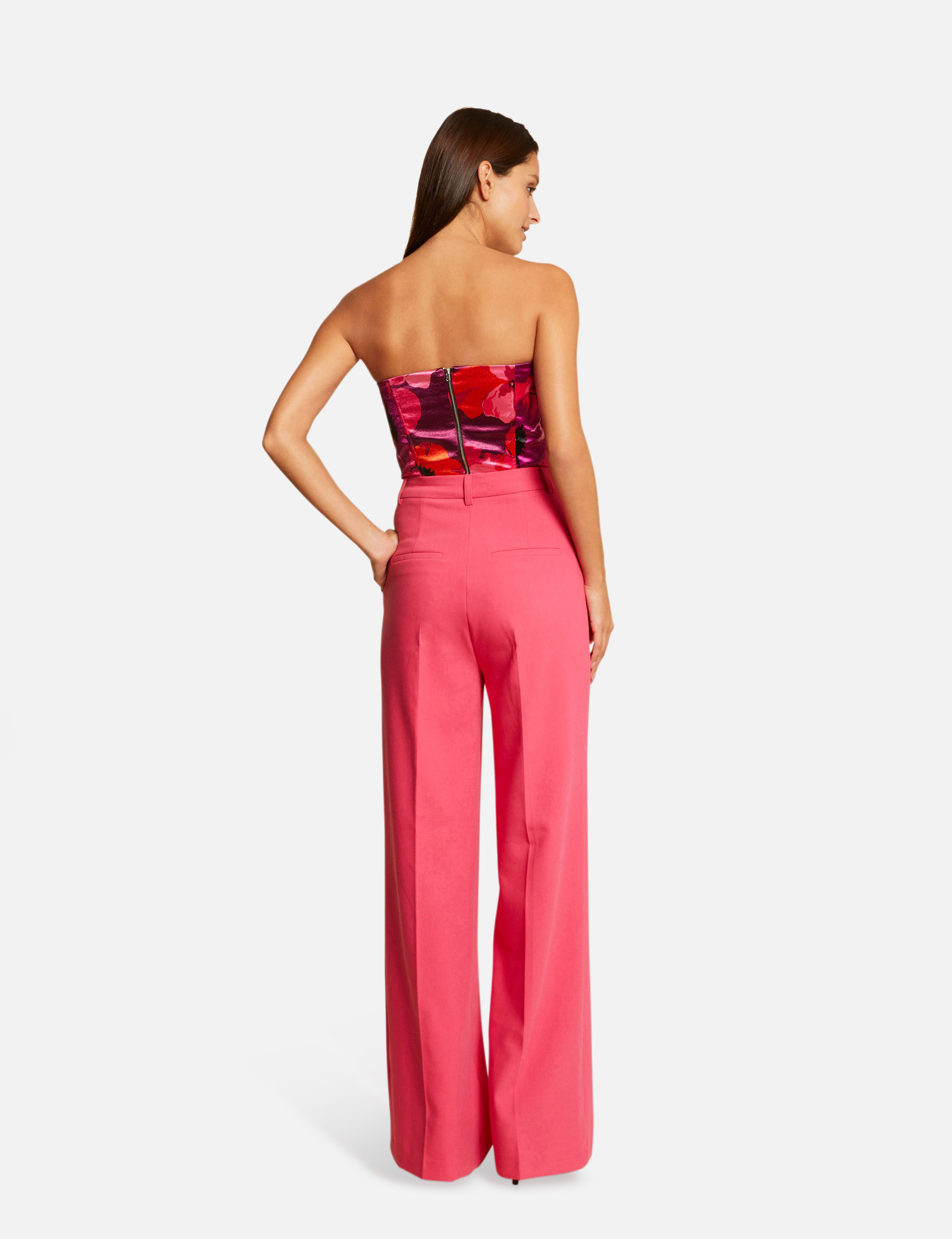 Bustier sans manches imprimé floral multico femme Bustier sans manches imprimé floral multico femme