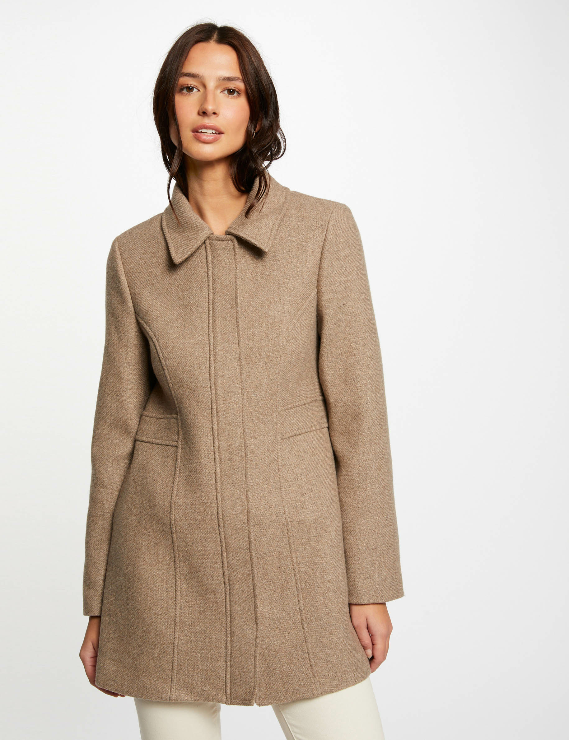 Manteau morgan on sale beige