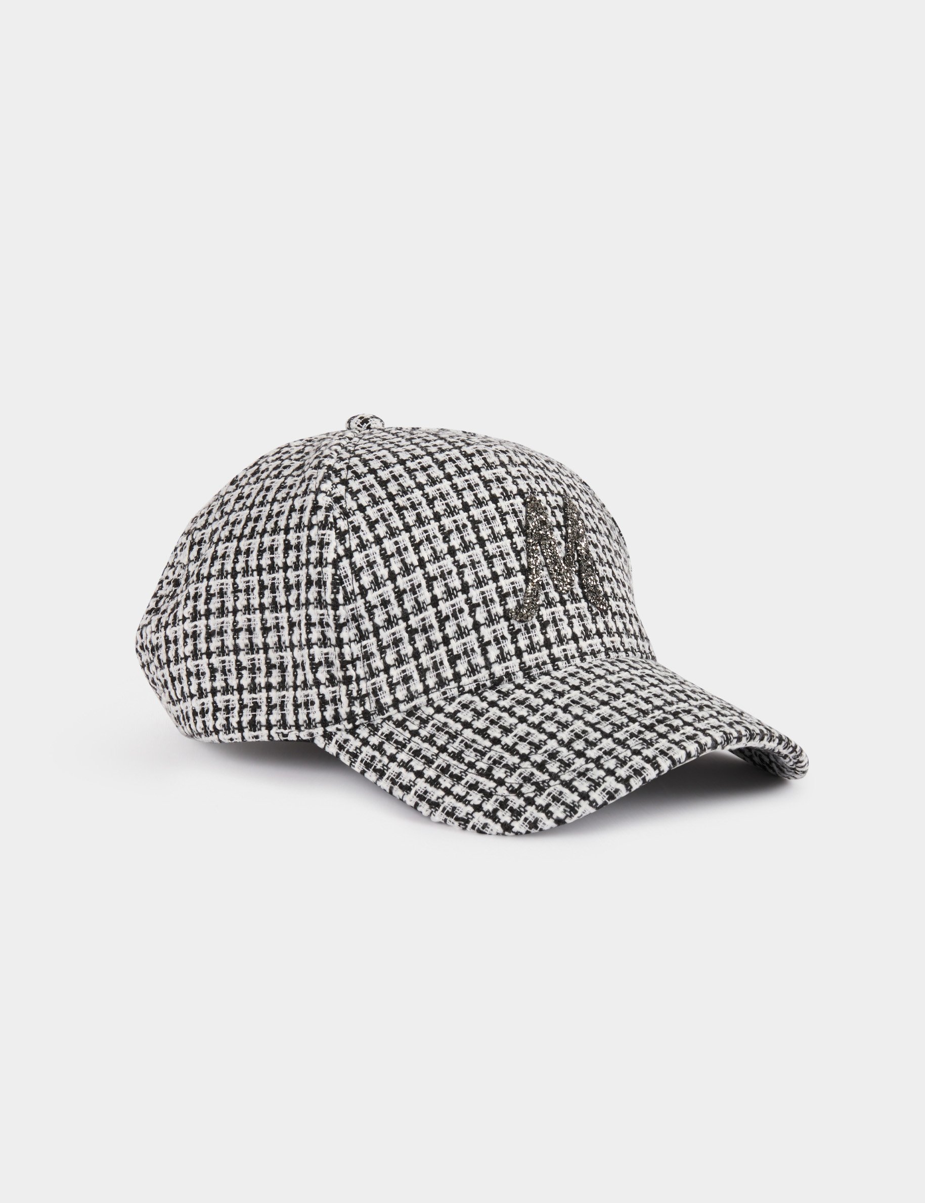 casquette tweed m strass blanc femme Casquette tweed M strass blanc femme