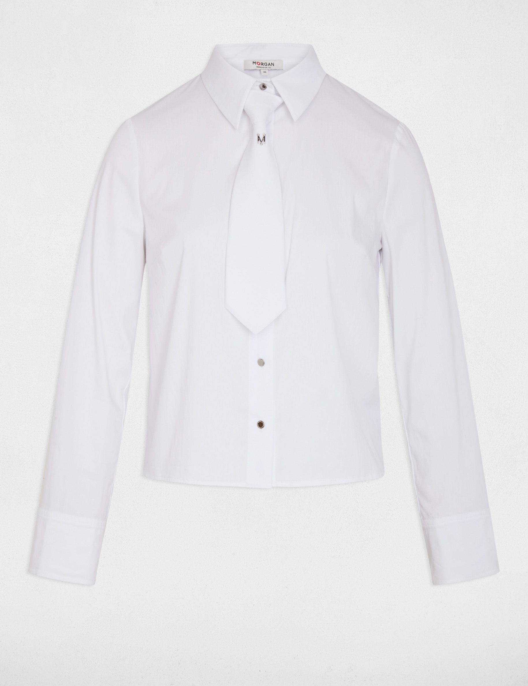 chemise manches longues blanc femme Chemise manches longues blanc femme