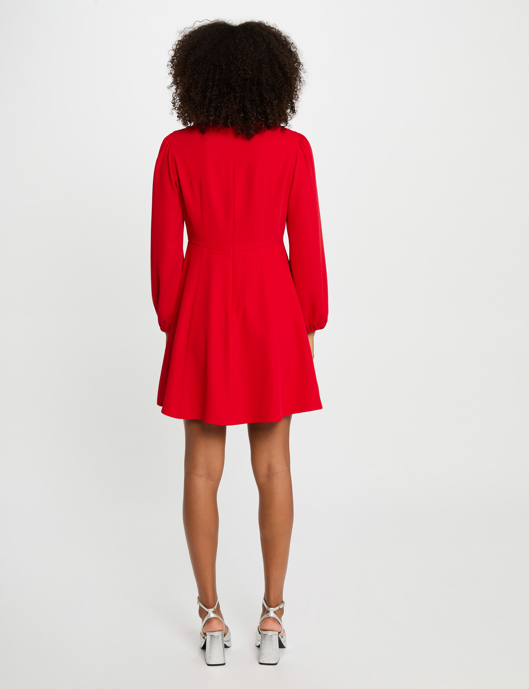 robe courte trapeze rouge femme Robe courte trapèze rouge femme