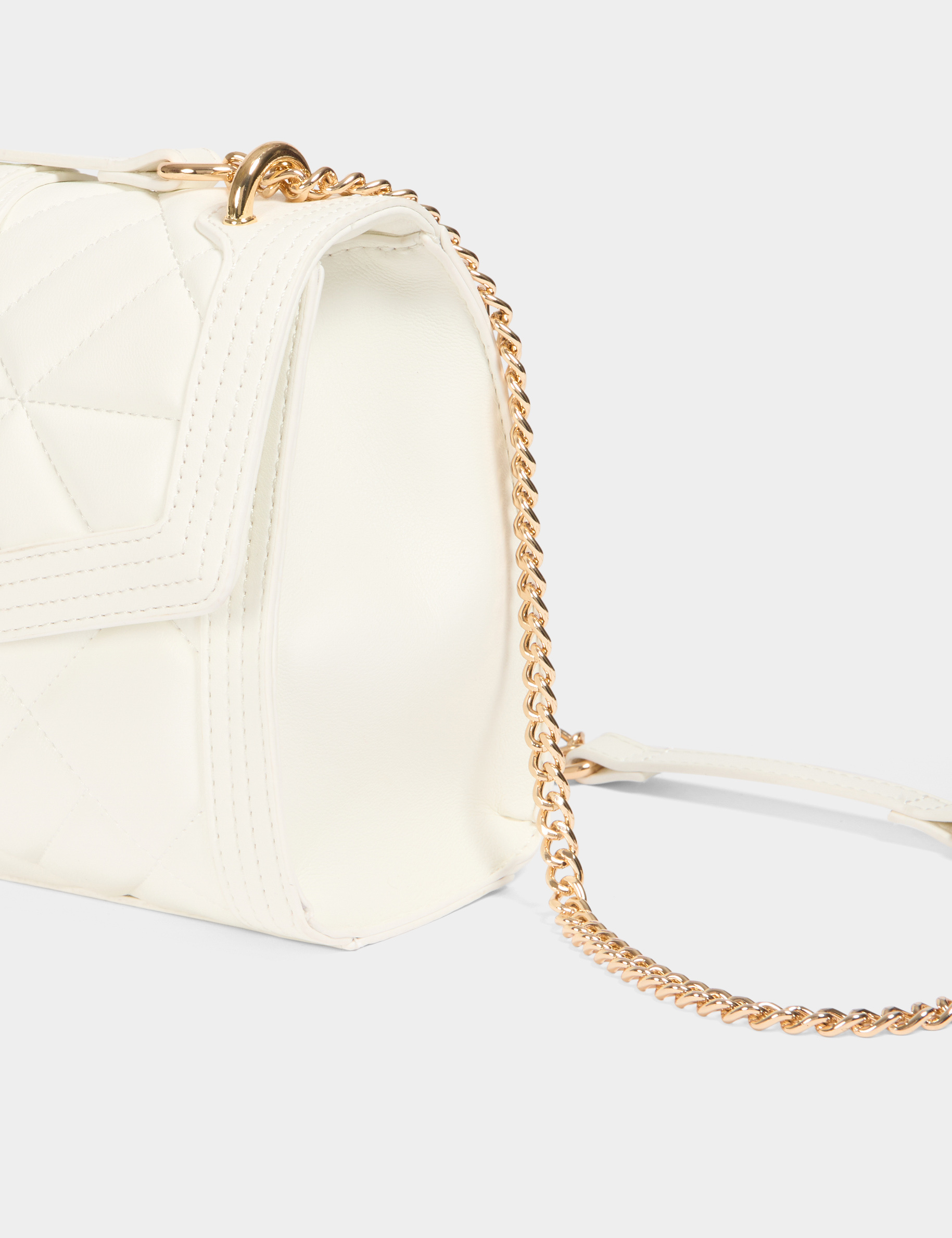sac pochette matelasse blanc femme Sac pochette matelassé blanc femme