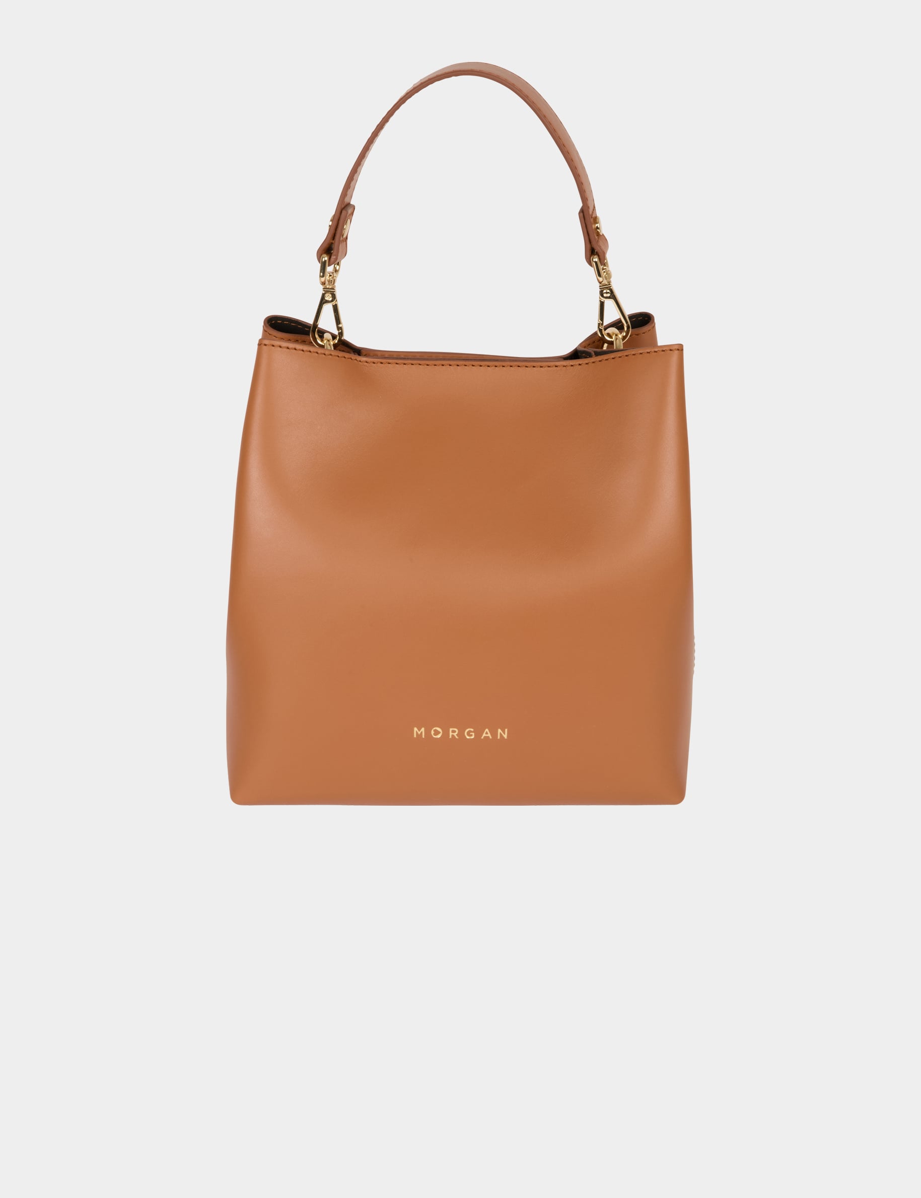 Sac sceau similicuir camel femme