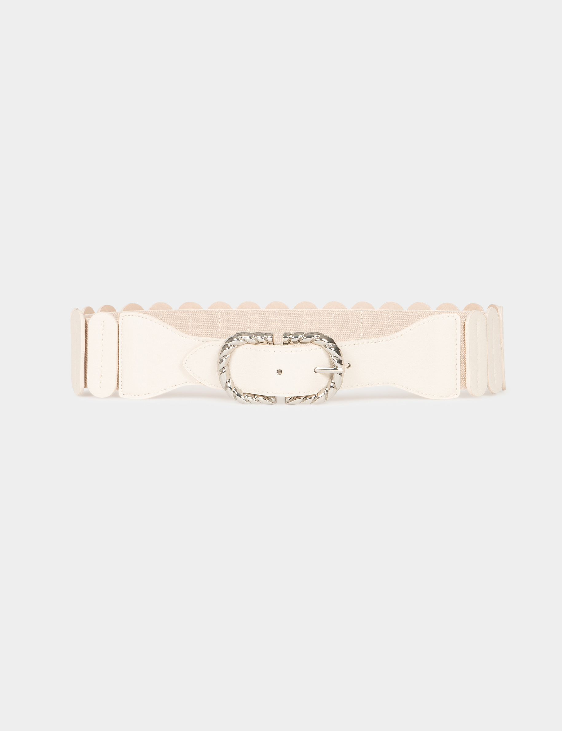 ceinture elastiquee ivoire femme Ceinture élastiquée ivoire femme