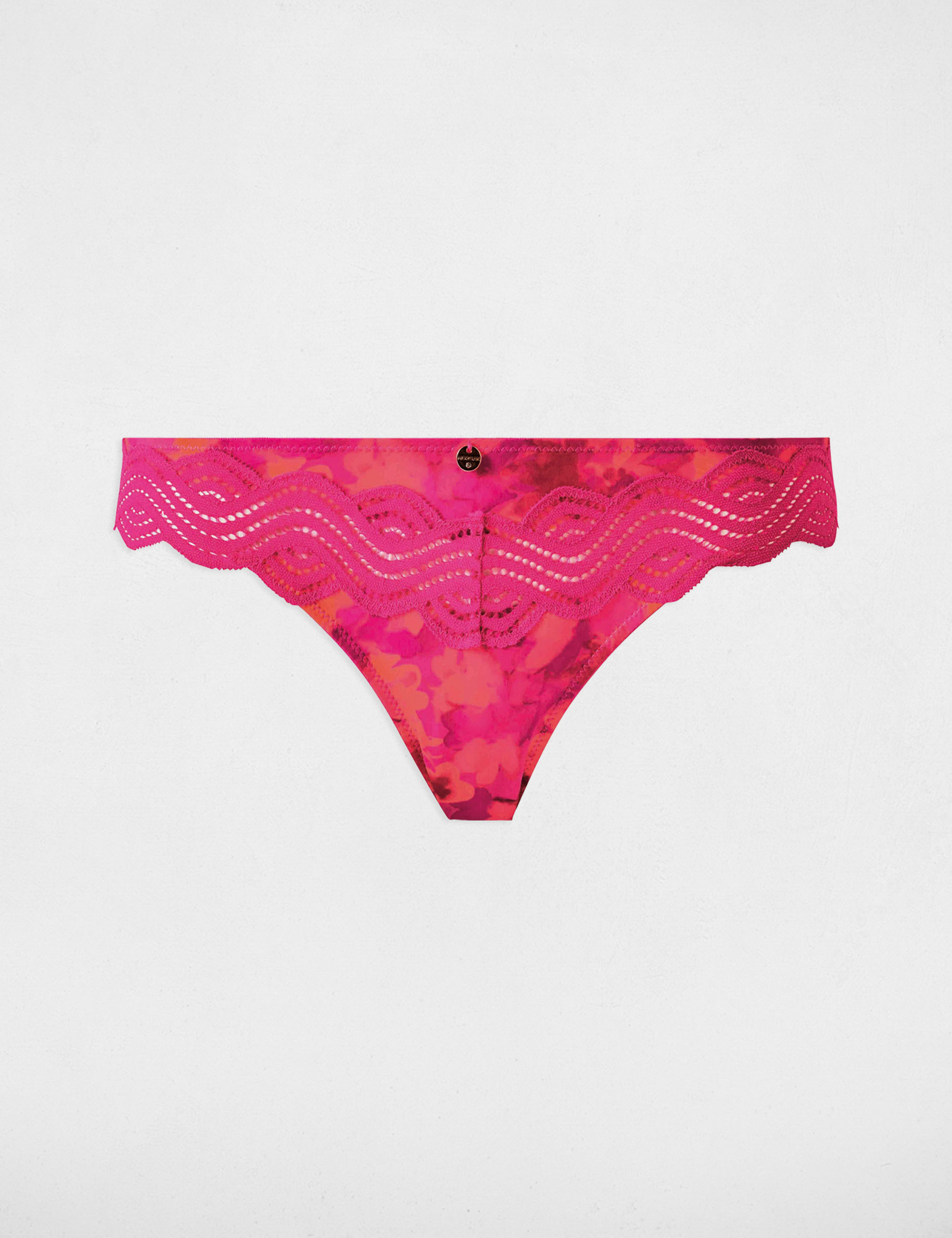Slip femme rose hotsell
