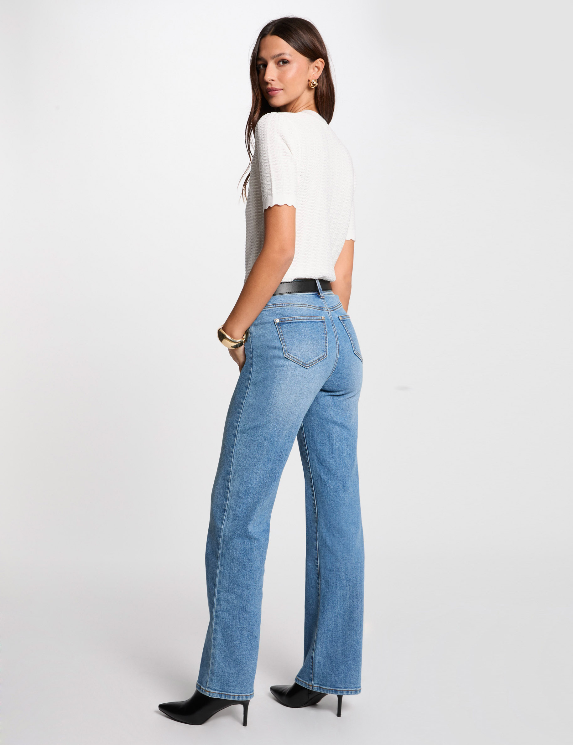 pull manches courtes blanc femme Pull manches courtes blanc femme