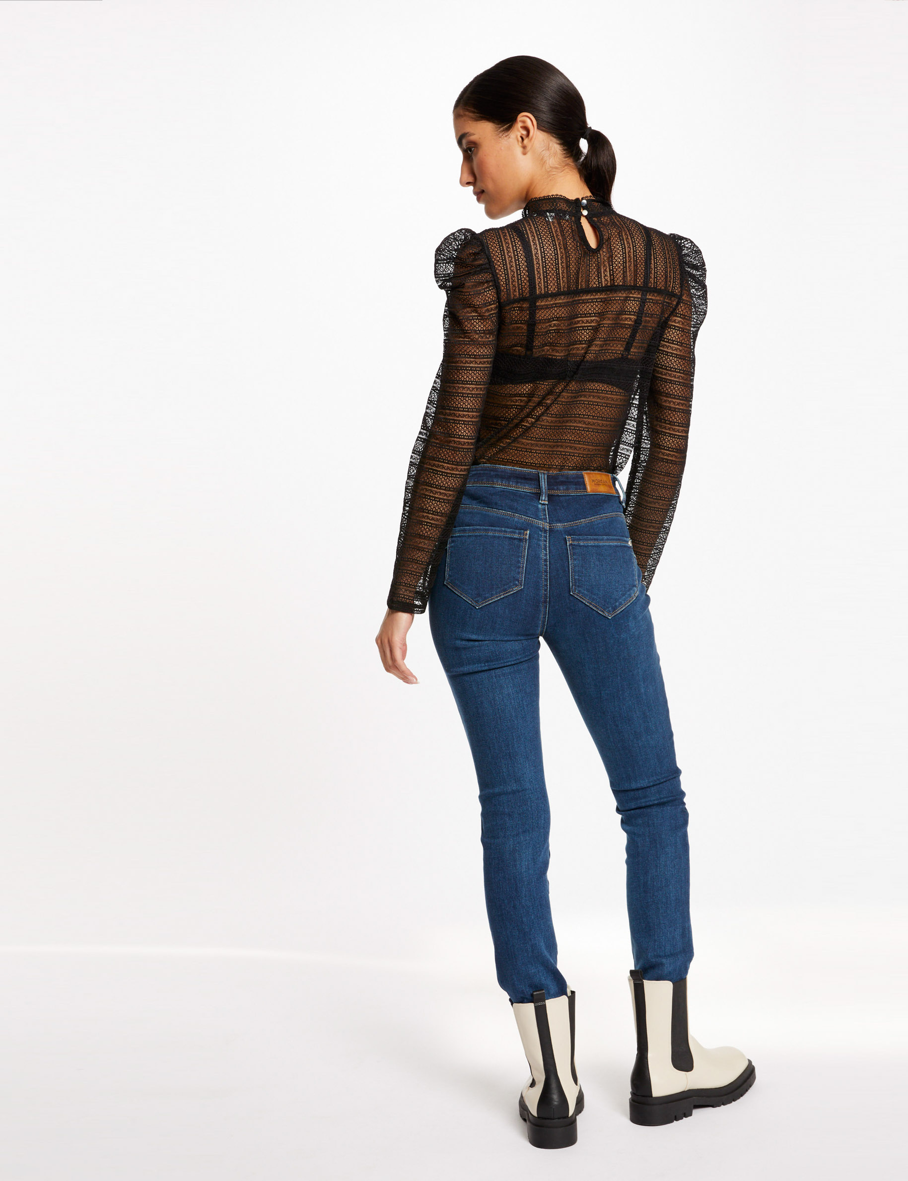 Jeans slim taille standard jean stone femme Jeans slim taille standard jean stone femme