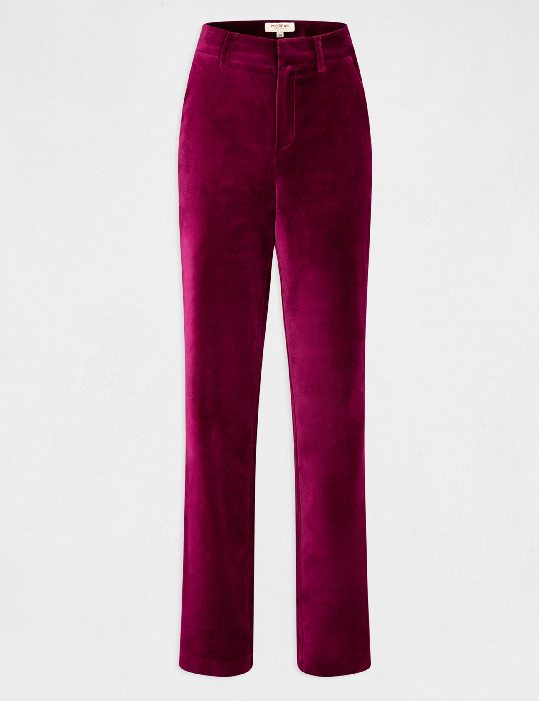 Pantalon en simili-cuir braguette zippée taille haute gris clair Xena Only | 3 SUISSES