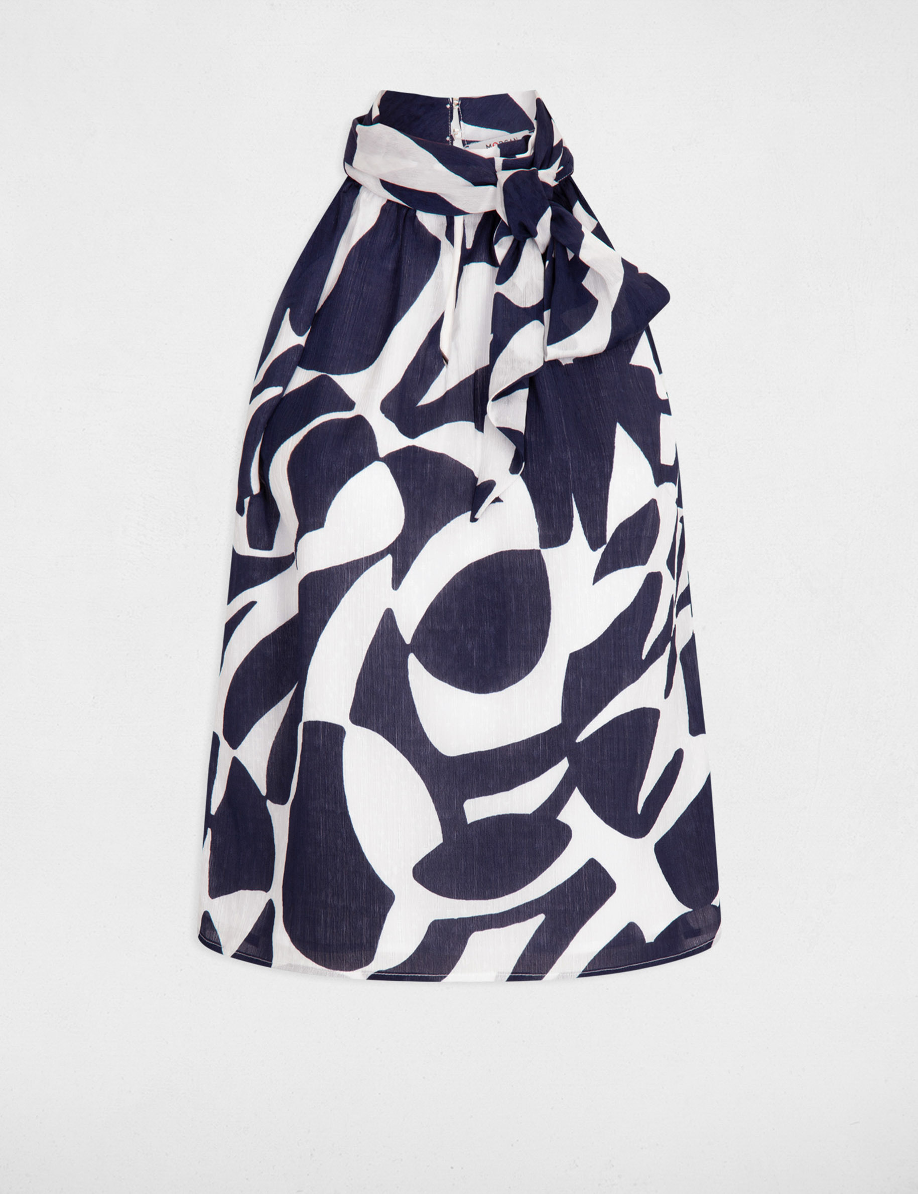 blouse sans manches imprimee multico femme Blouse sans manches imprimée multico femme