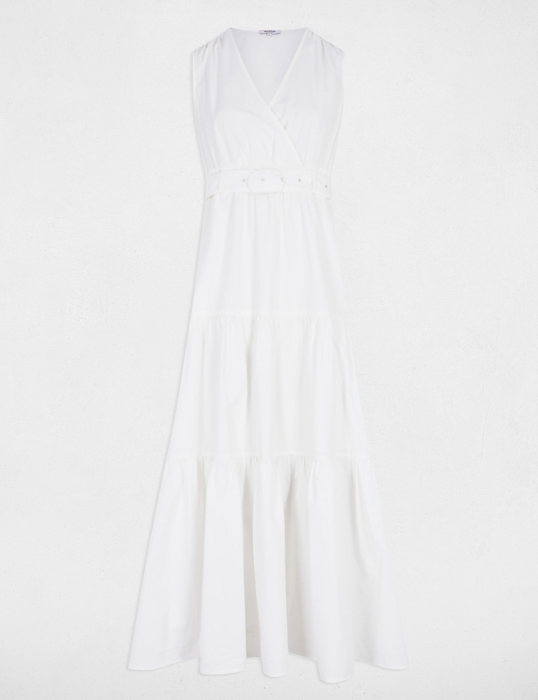 robe longue droite blanc femme Robe longue droite blanc femme