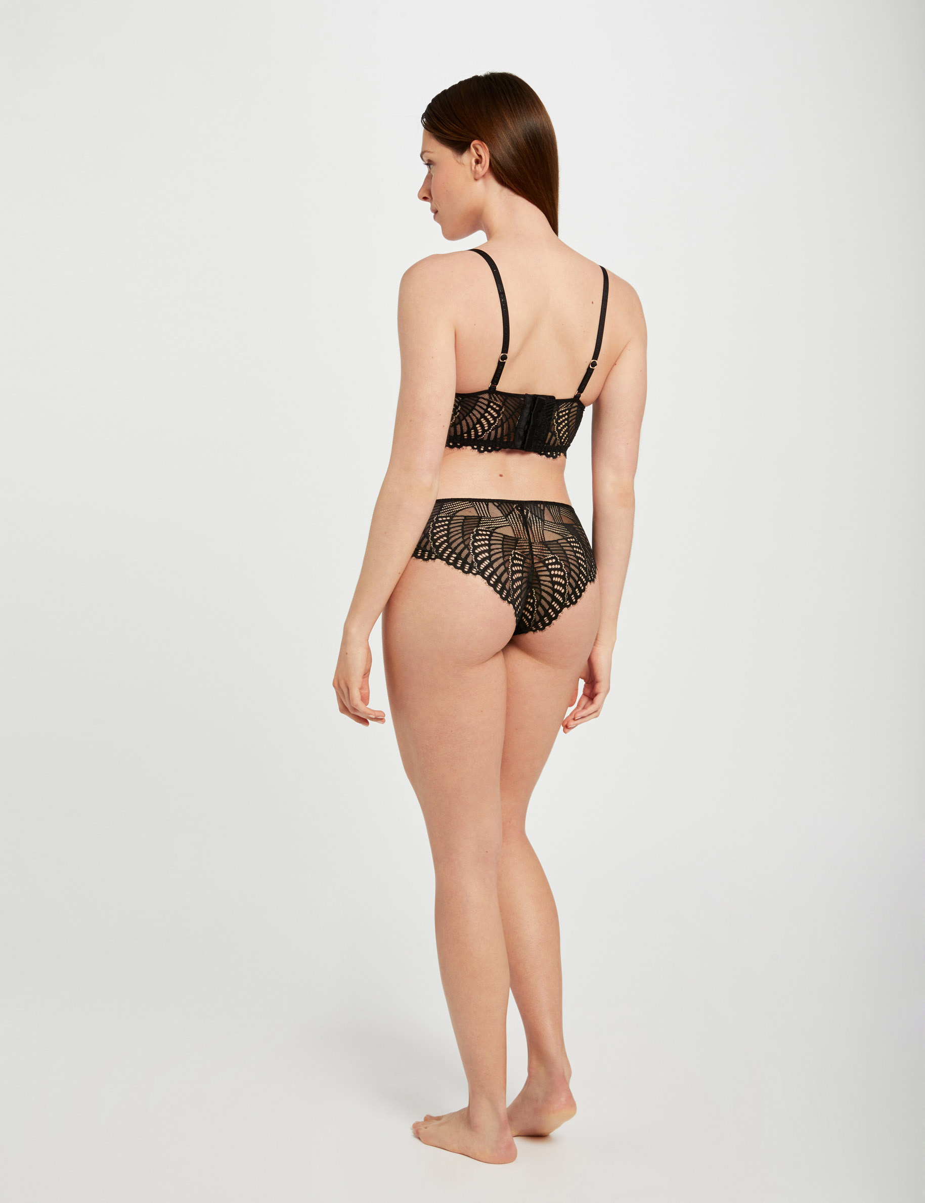 Soutien-gorge armatures noir femme
