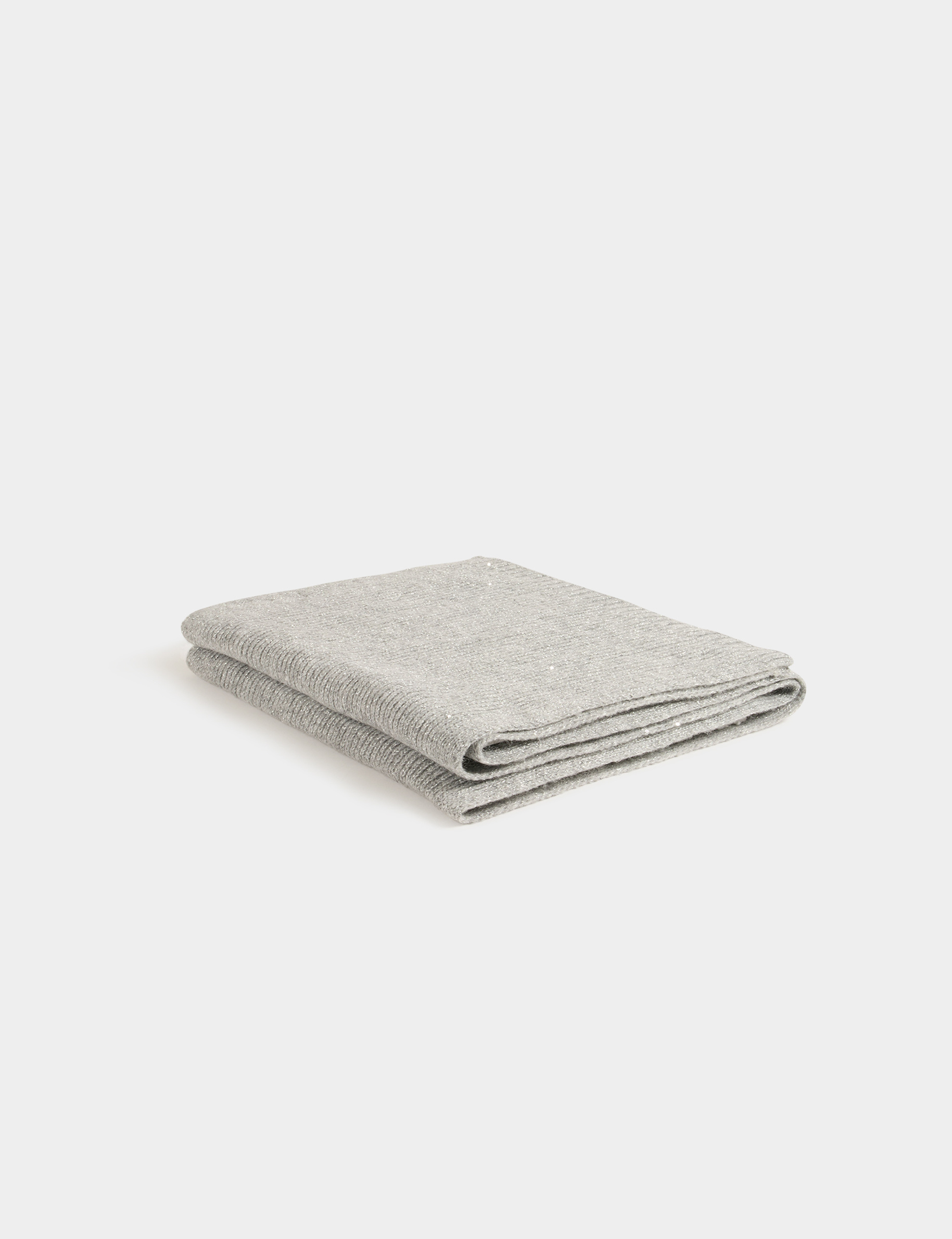 &Eacute;charpe avec sequins gris moyen femme