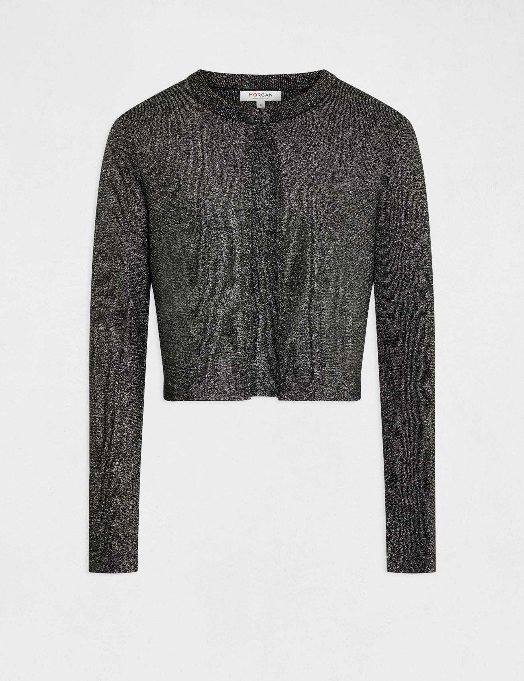 Gilet online argenté femme