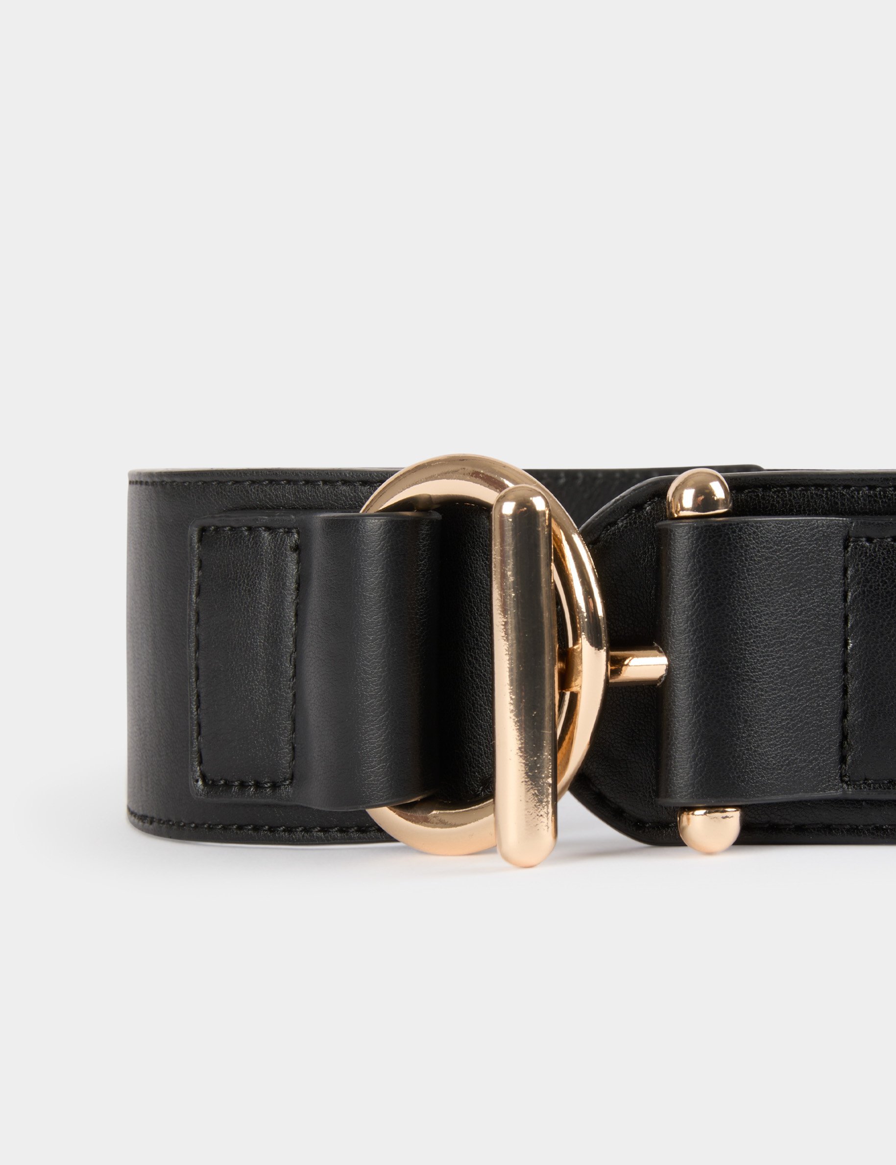 ceinture elastiquee noir femme Ceinture élastiquée noir femme