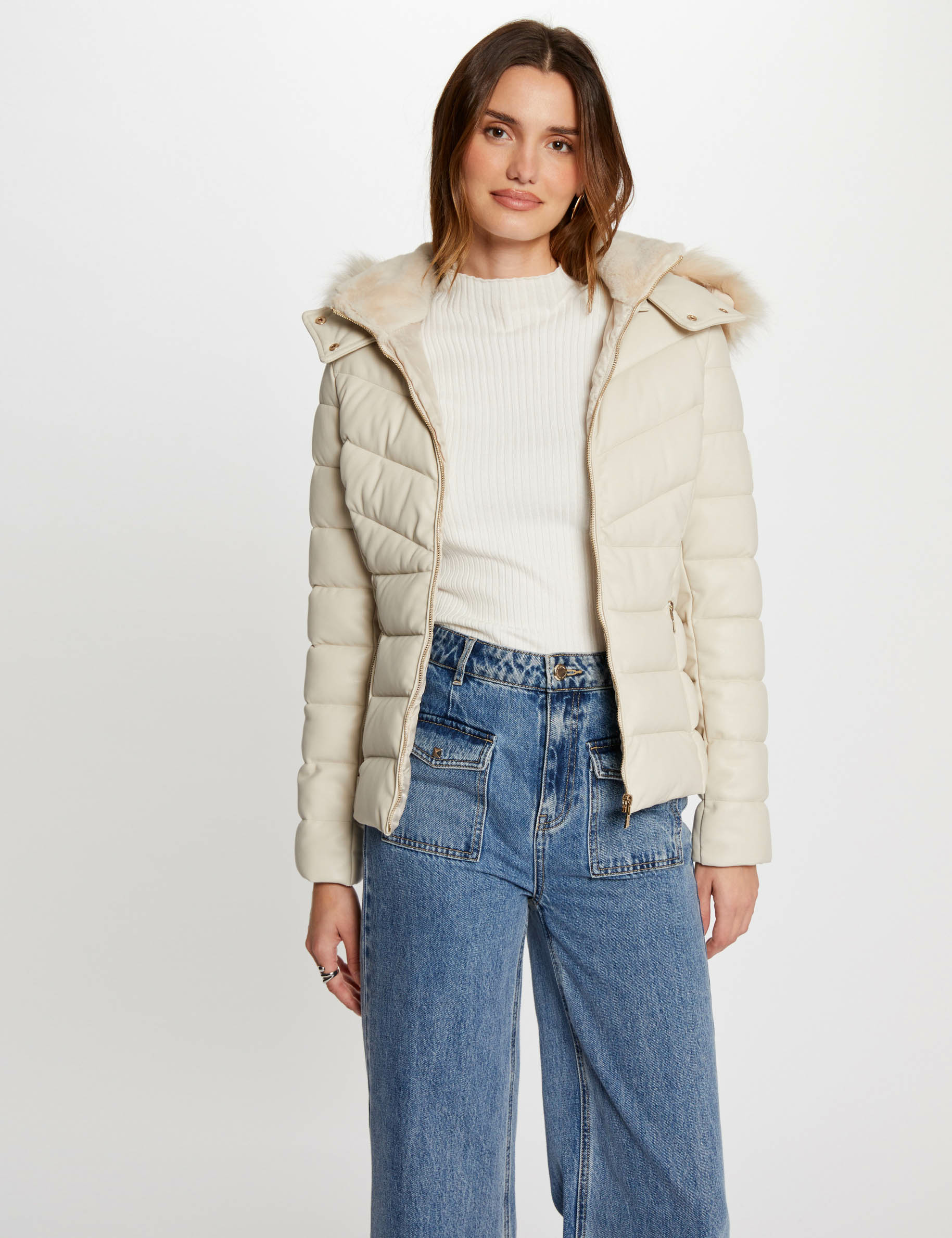 Doudoune imitation jean outlet