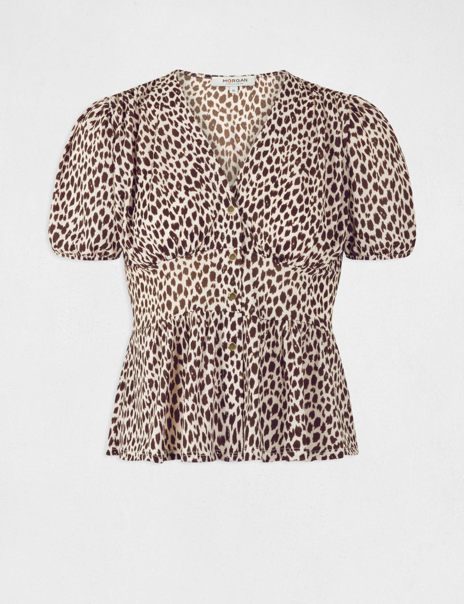 T-shirt manches courtes imprimé multico femme T-shirt manches courtes imprimé multico femme