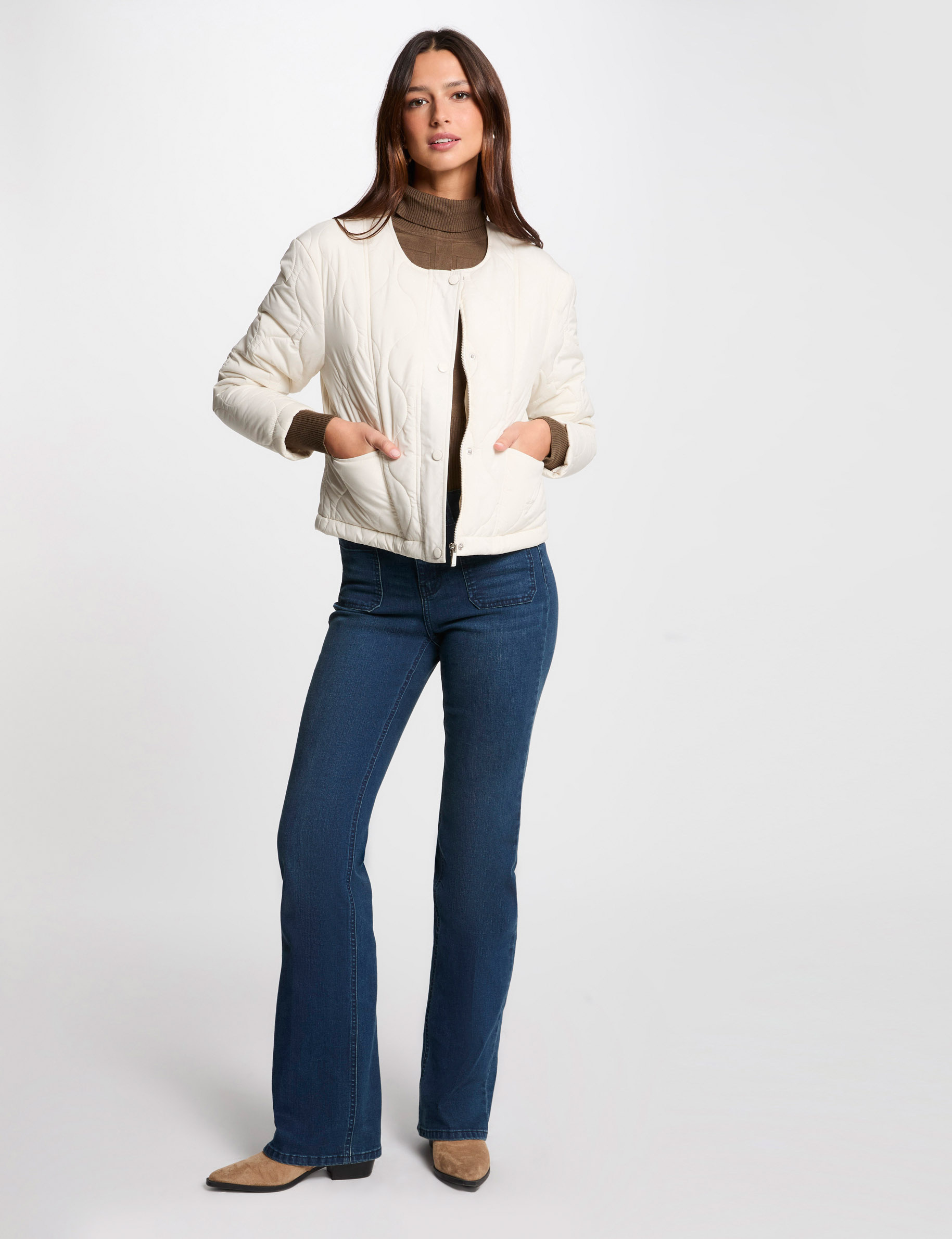 doudoune courte ivoire femme Doudoune courte ivoire femme