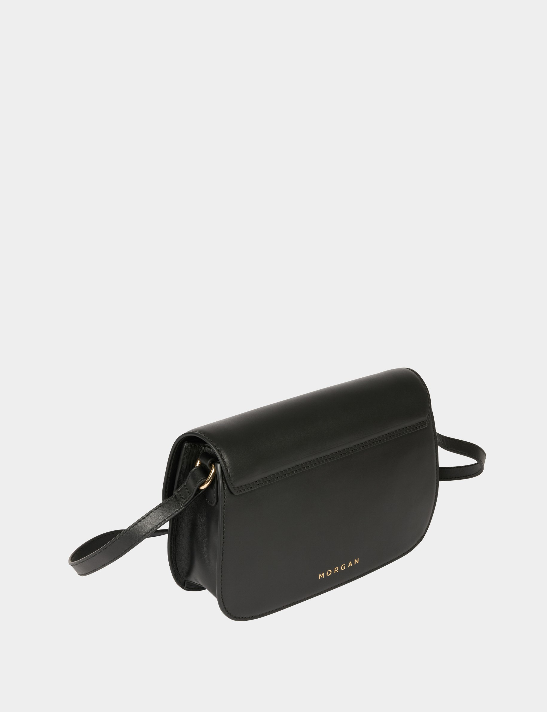 Sac bo&icirc;te bandouli&egrave;re noir femme